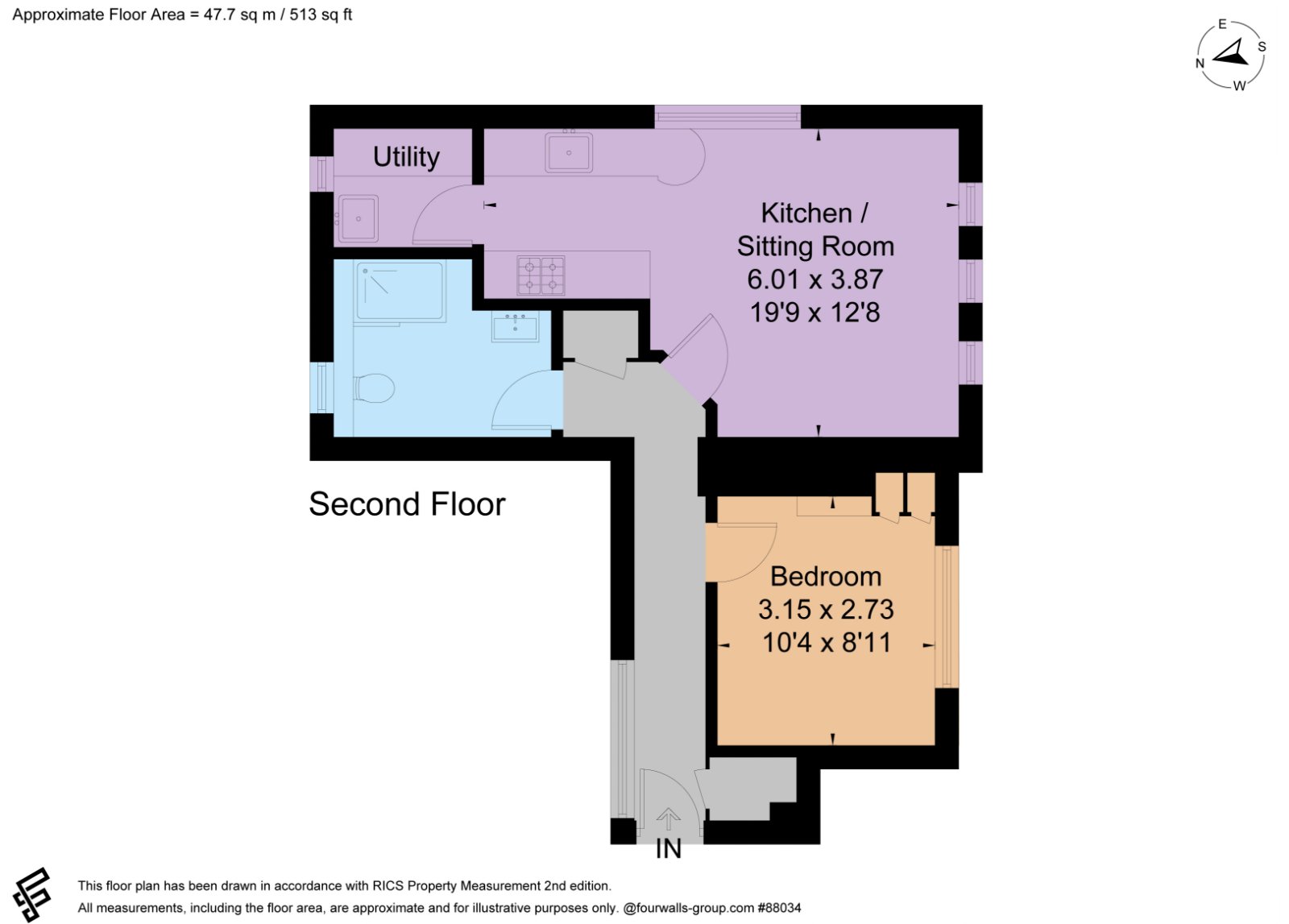 2, The Old Courthouse, Ascot floorplan