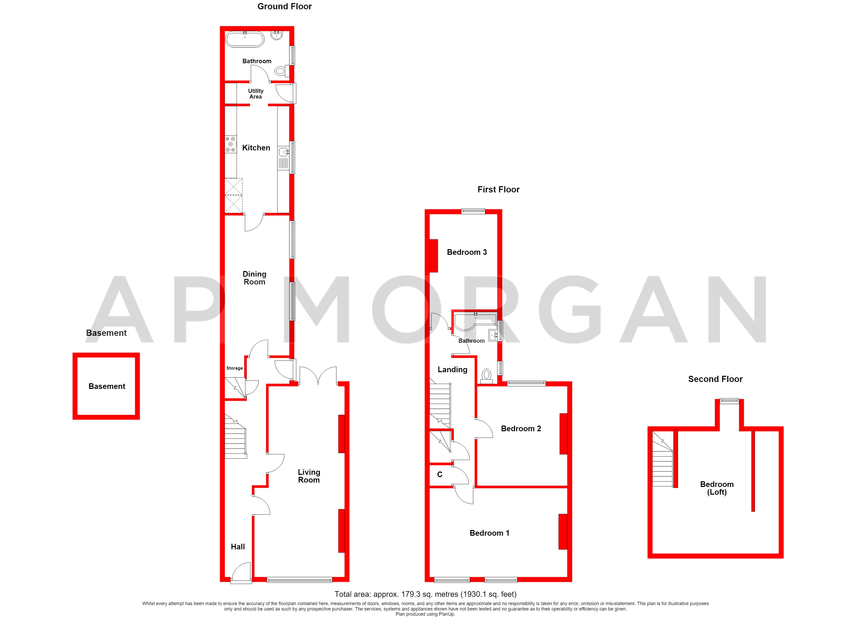 142, Durham Road, Birmingham floorplan