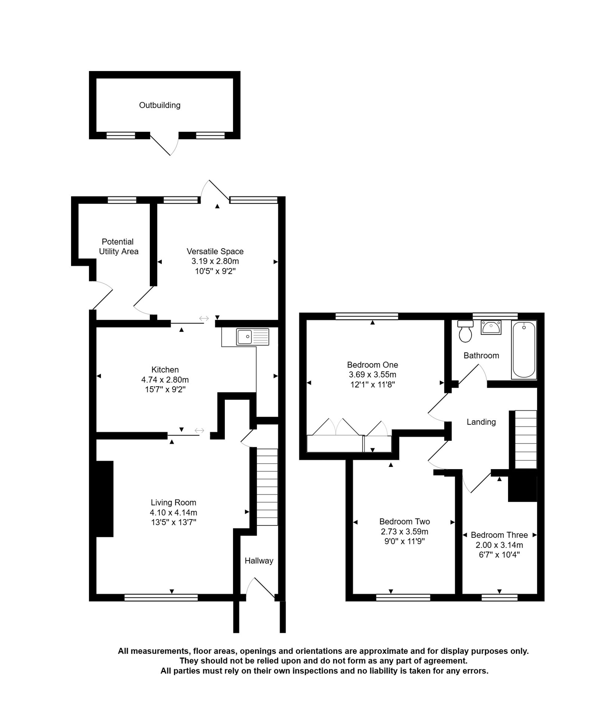 63 Bedale Drive, Leicester floorplan