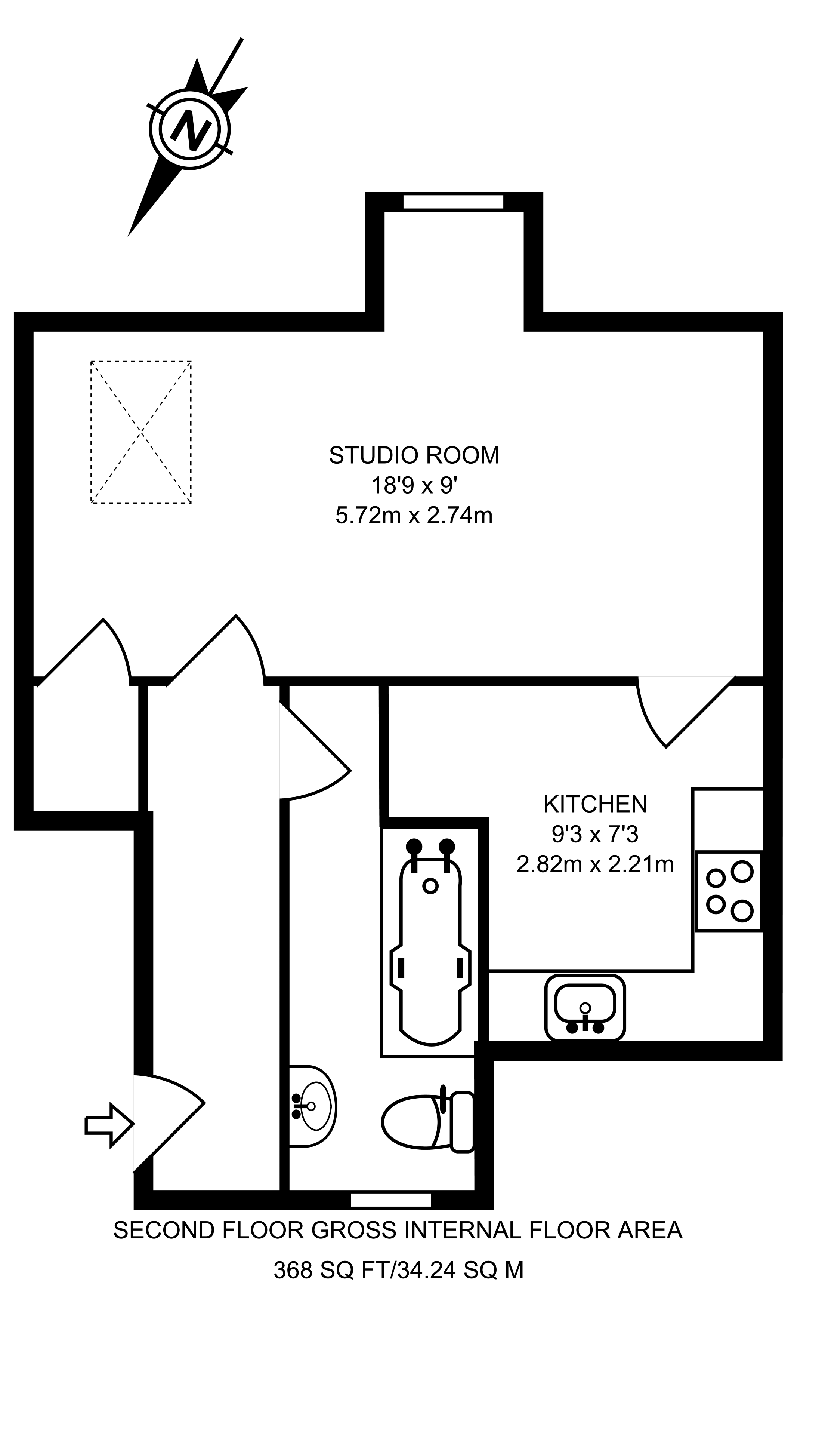 0 Bedrooms Studio to rent in East Hill, East Hill, London SW18