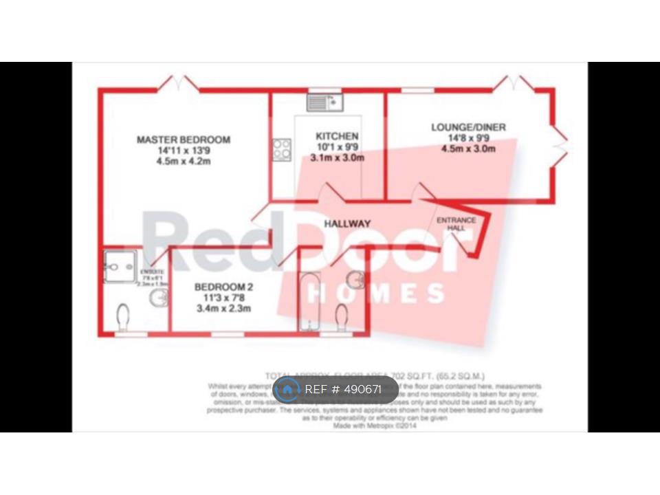 2 Bedrooms Flat to rent in Keating Close, Rochester ME1