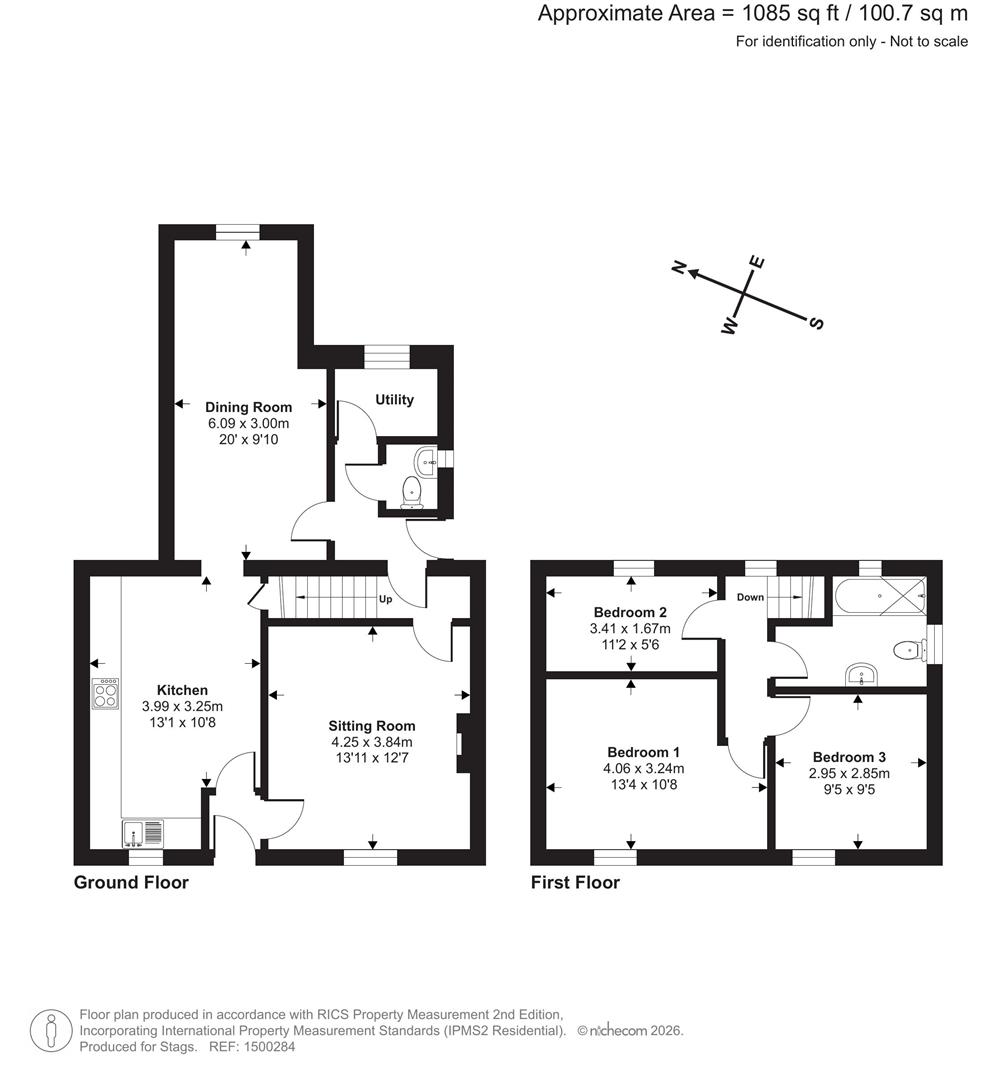 14, Shiremoor Hill, Merriott floorplan
