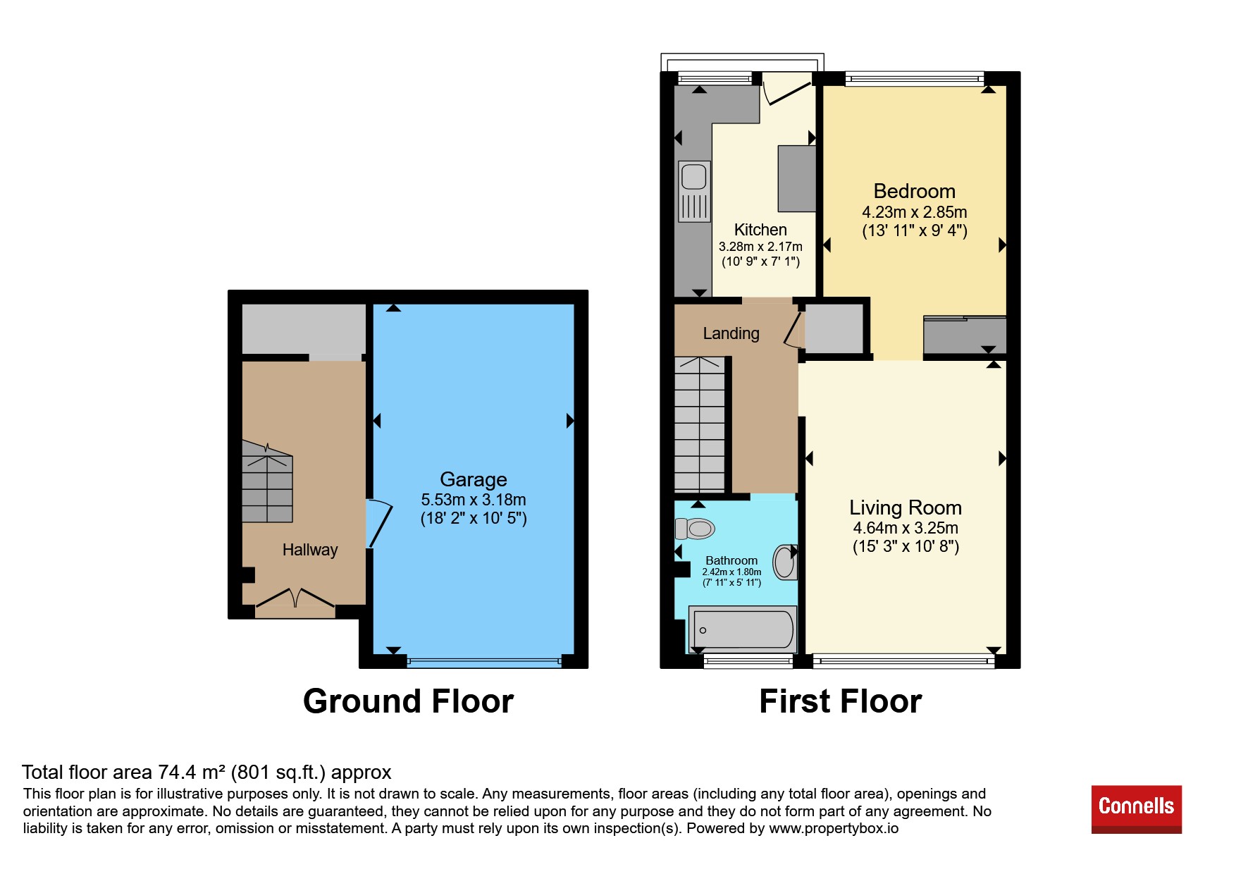 5, Hill Close, Plymouth floorplan