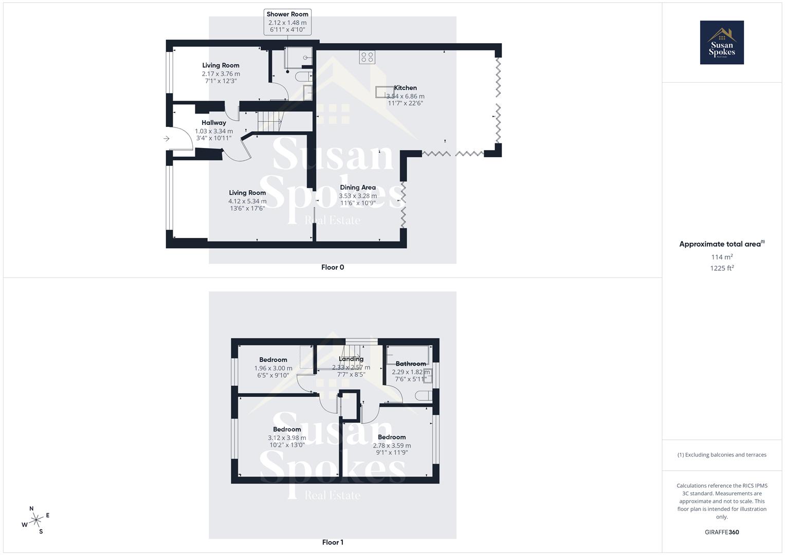 23, Caraway Walk, South Shields floorplan