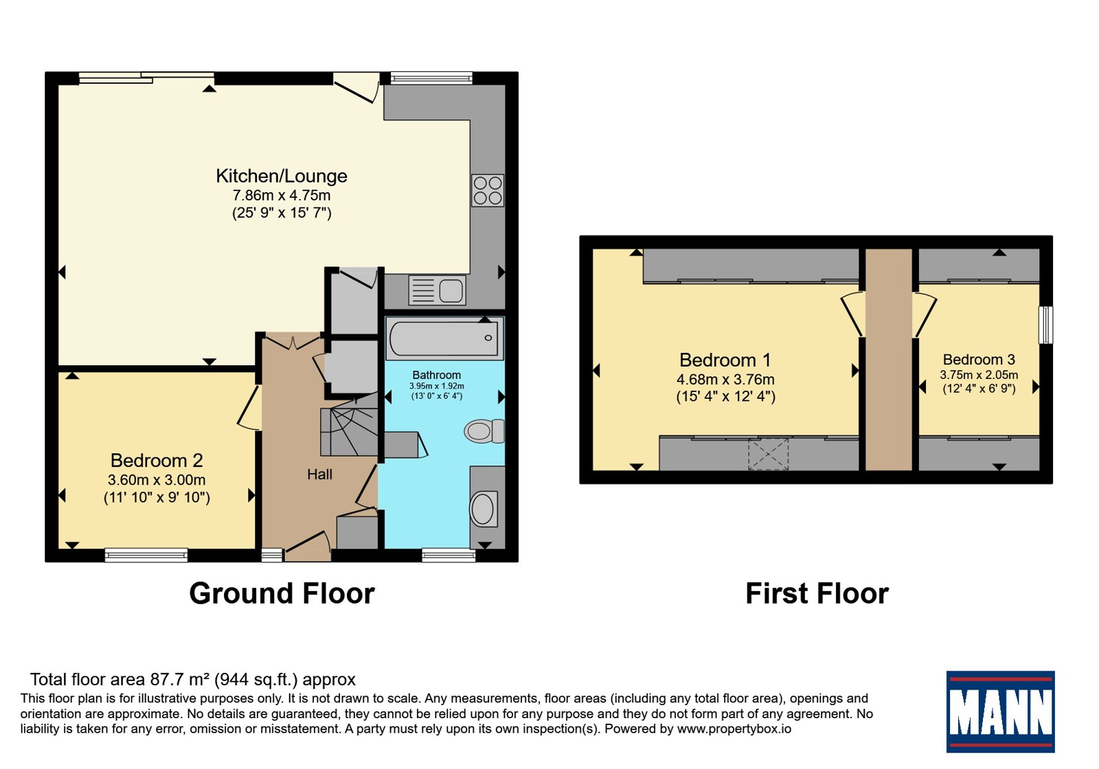 Olleywell,, Courtenay Road, Kent floorplan