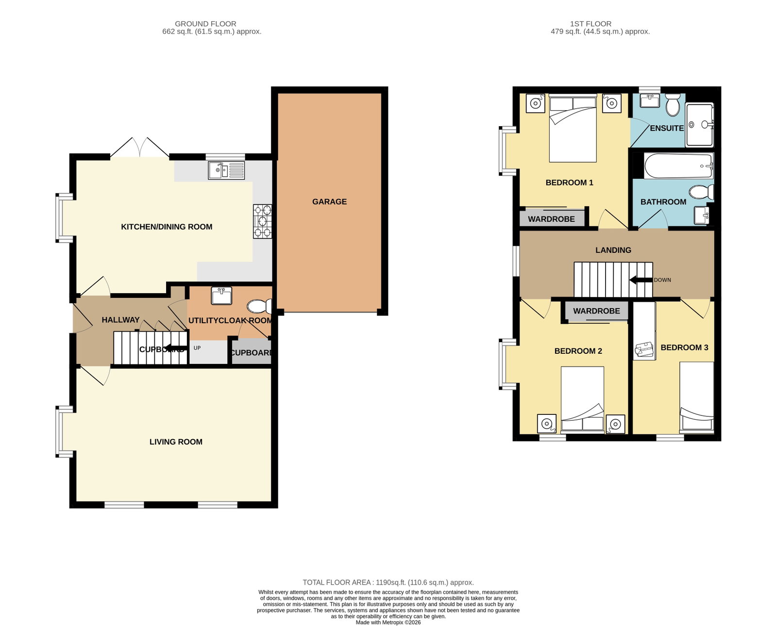 16 Bindery Walk, Bristol floorplan