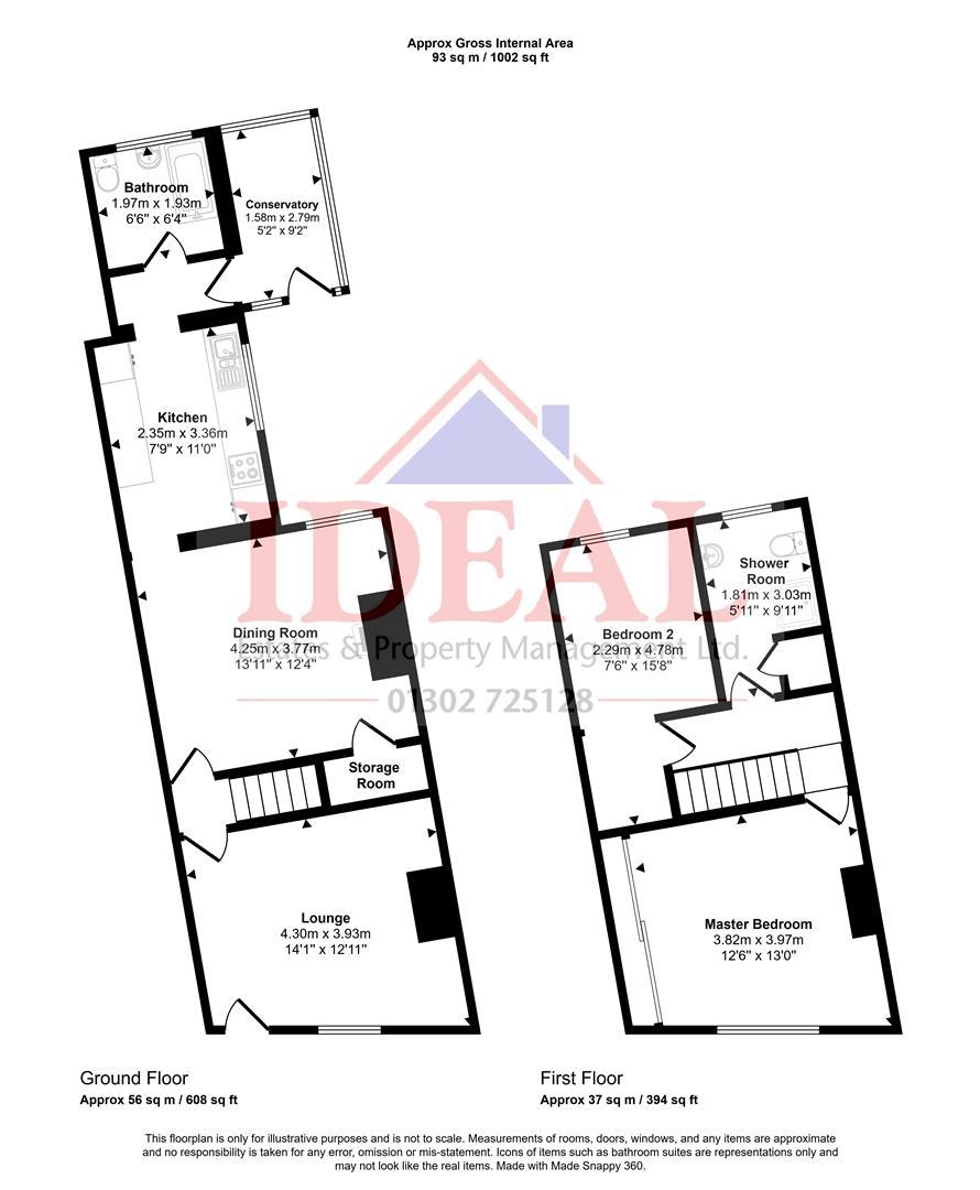 Hildergard, Station Road, Norton, Doncaster floorplan