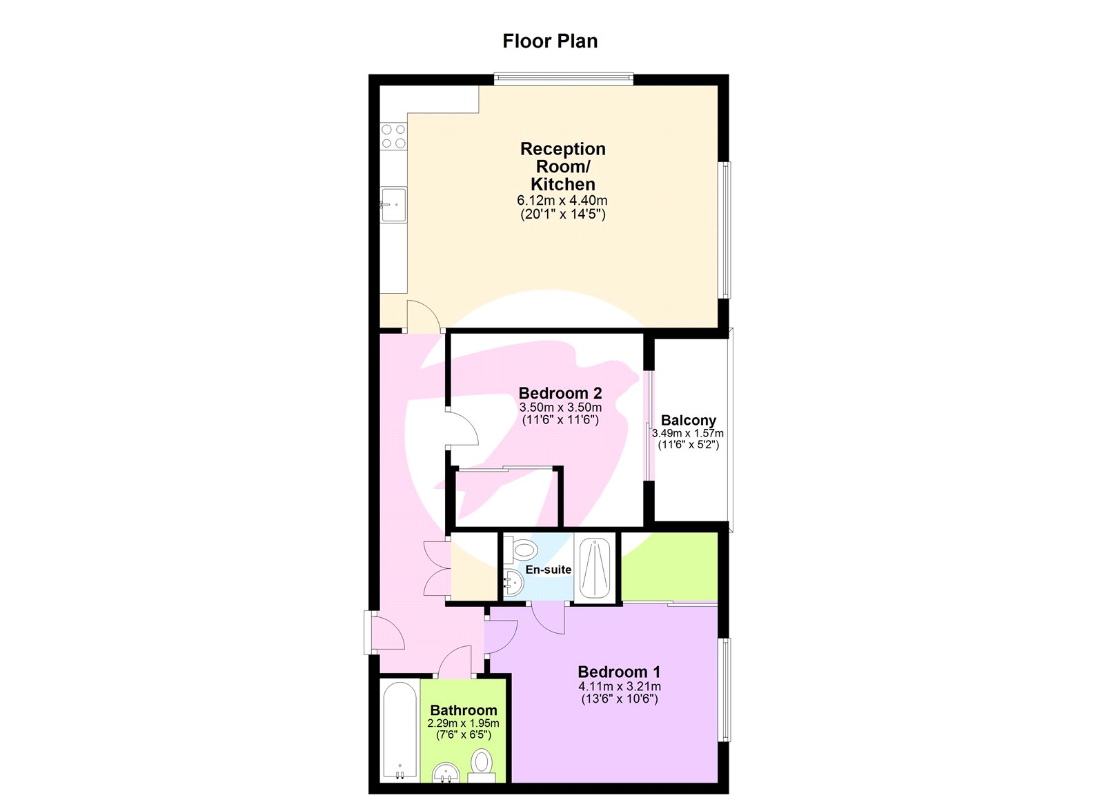 Granville Park, London SE13, 2 bedroom flat for sale 61711852