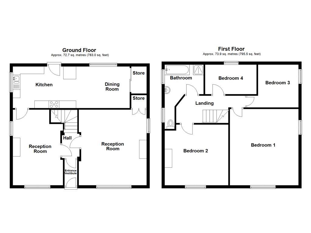 22-24, Northfield Road, Accrington floorplan