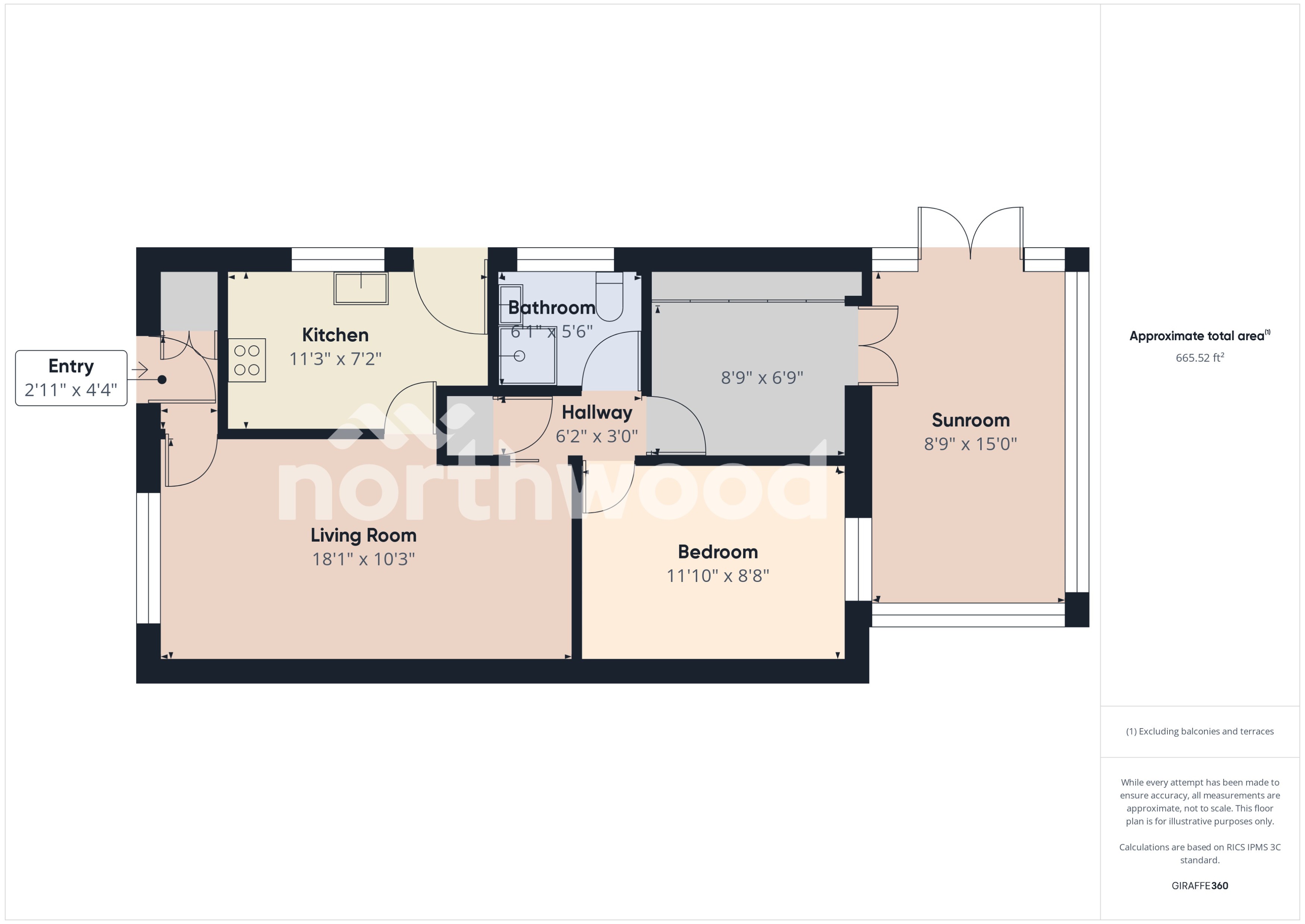 75, Cottesmore Way, Golborne floorplan