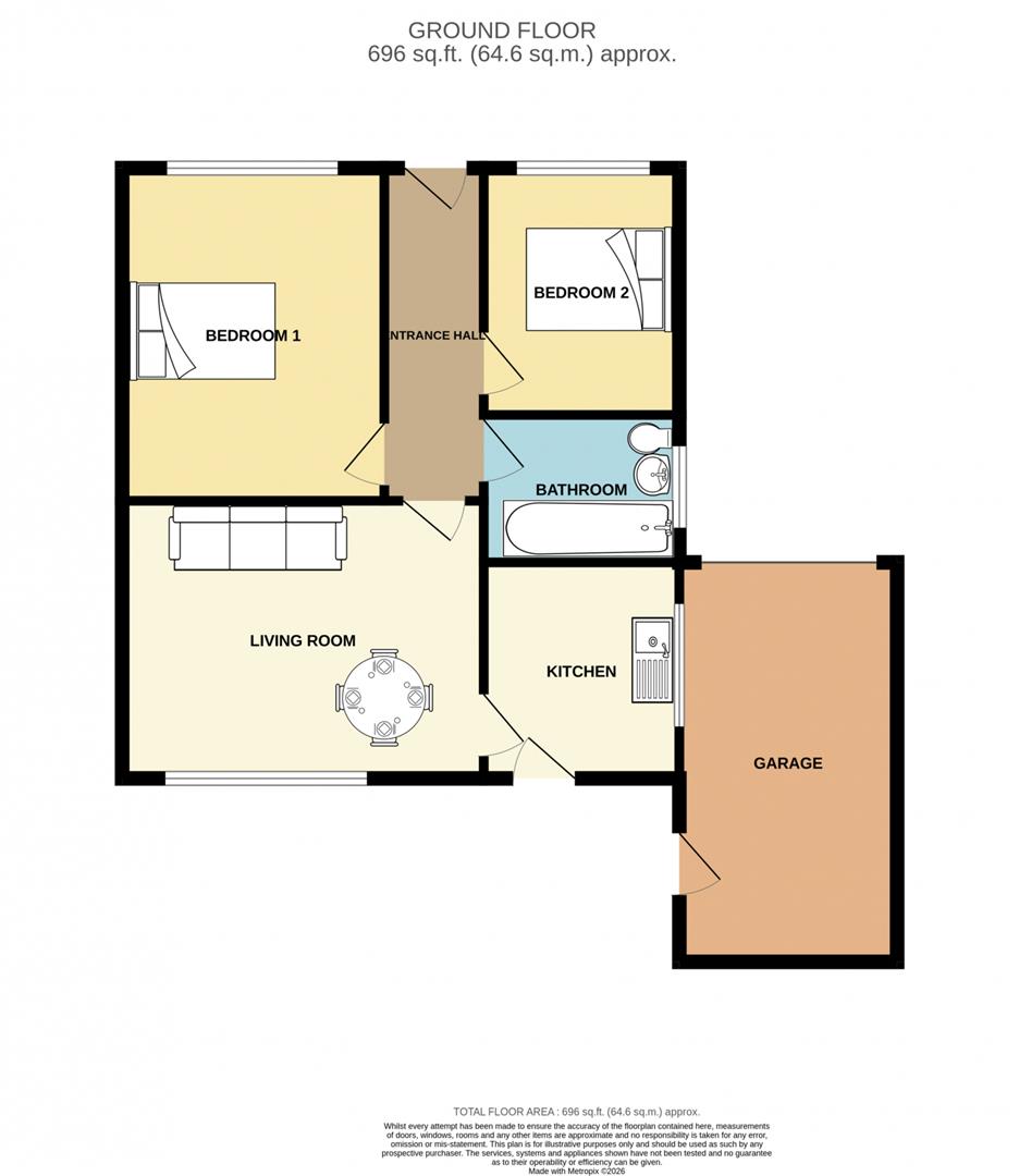7, Durham Crescent, Coventry floorplan