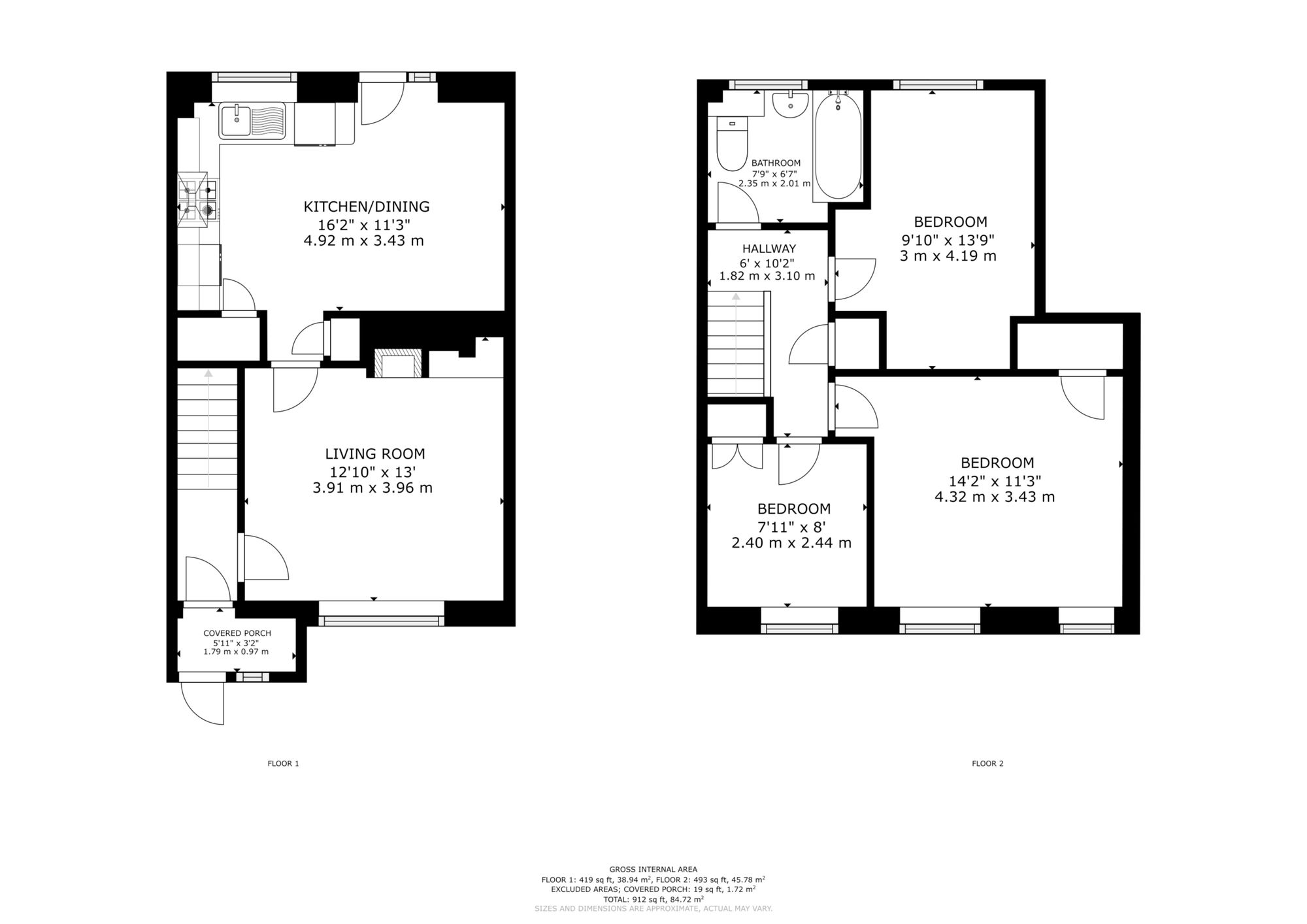 6 Holt Weer Close, Oxford floorplan