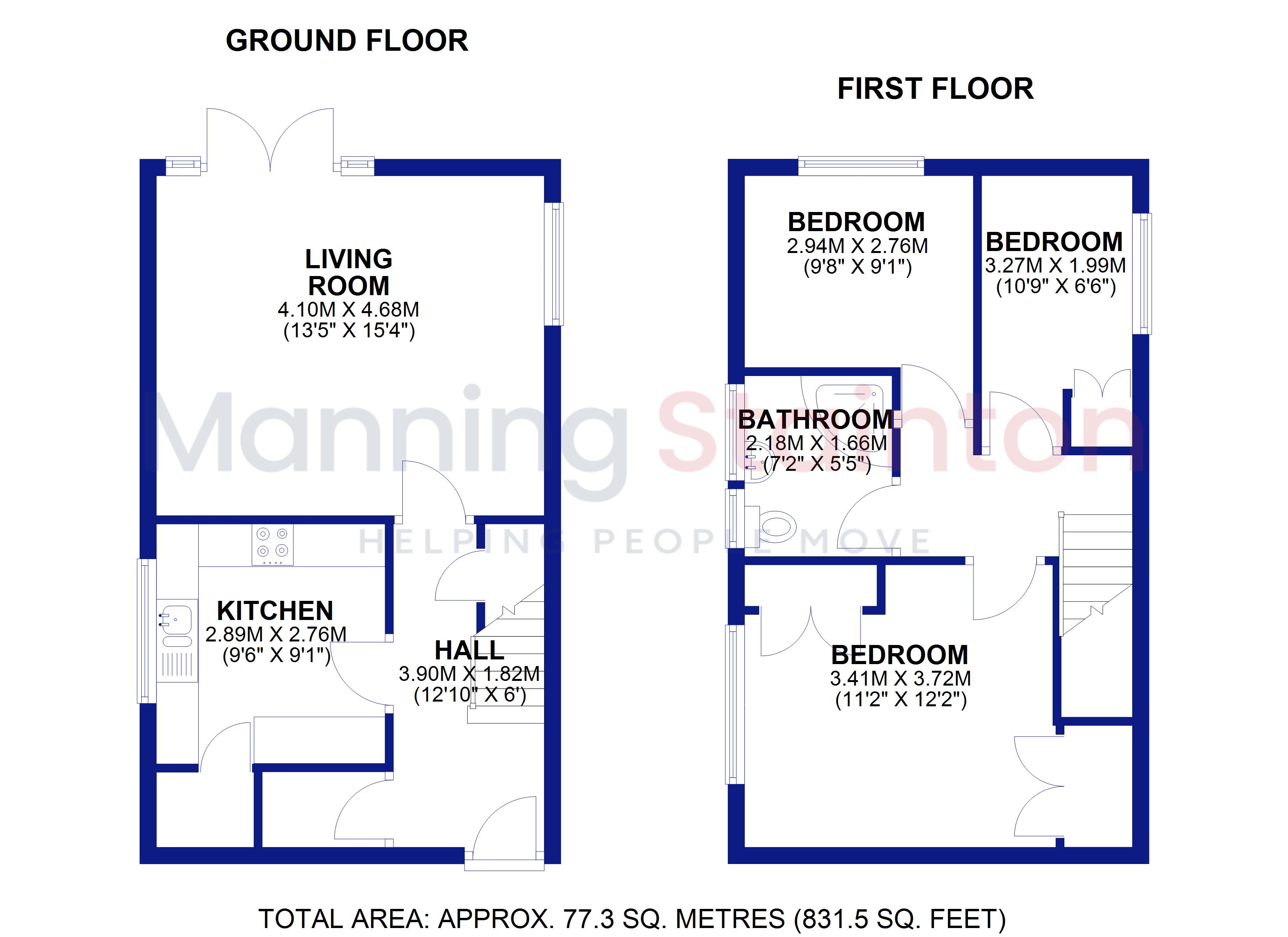 114, Fir Tree Approach, West Yorkshire floorplan