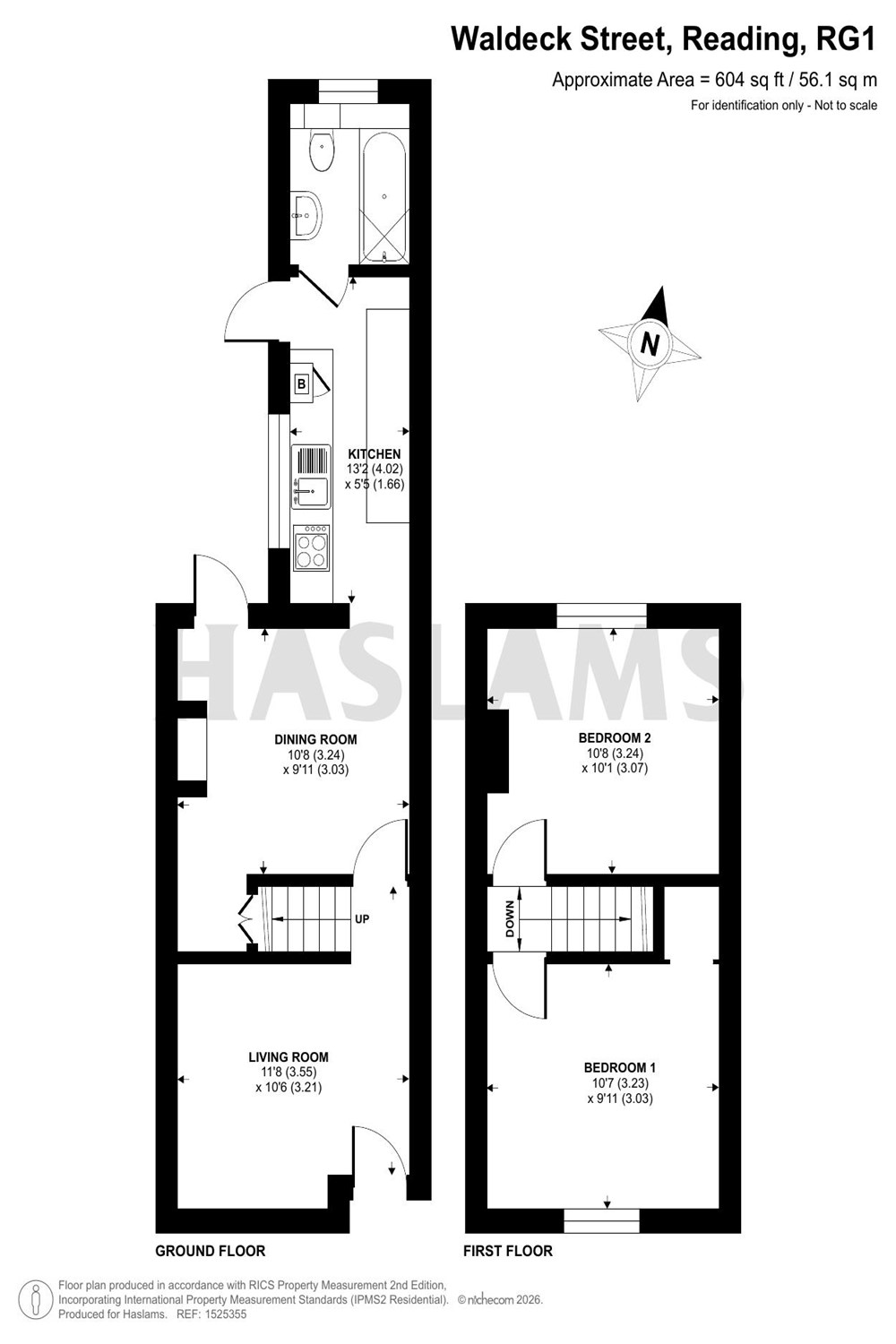 126, Waldeck Street, Reading floorplan