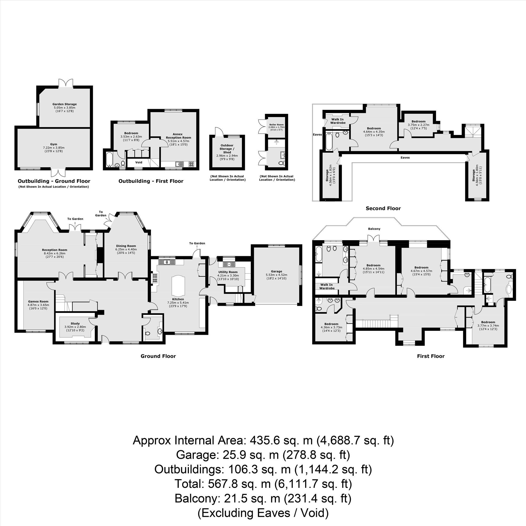 Broad Walk, Southgate floorplan