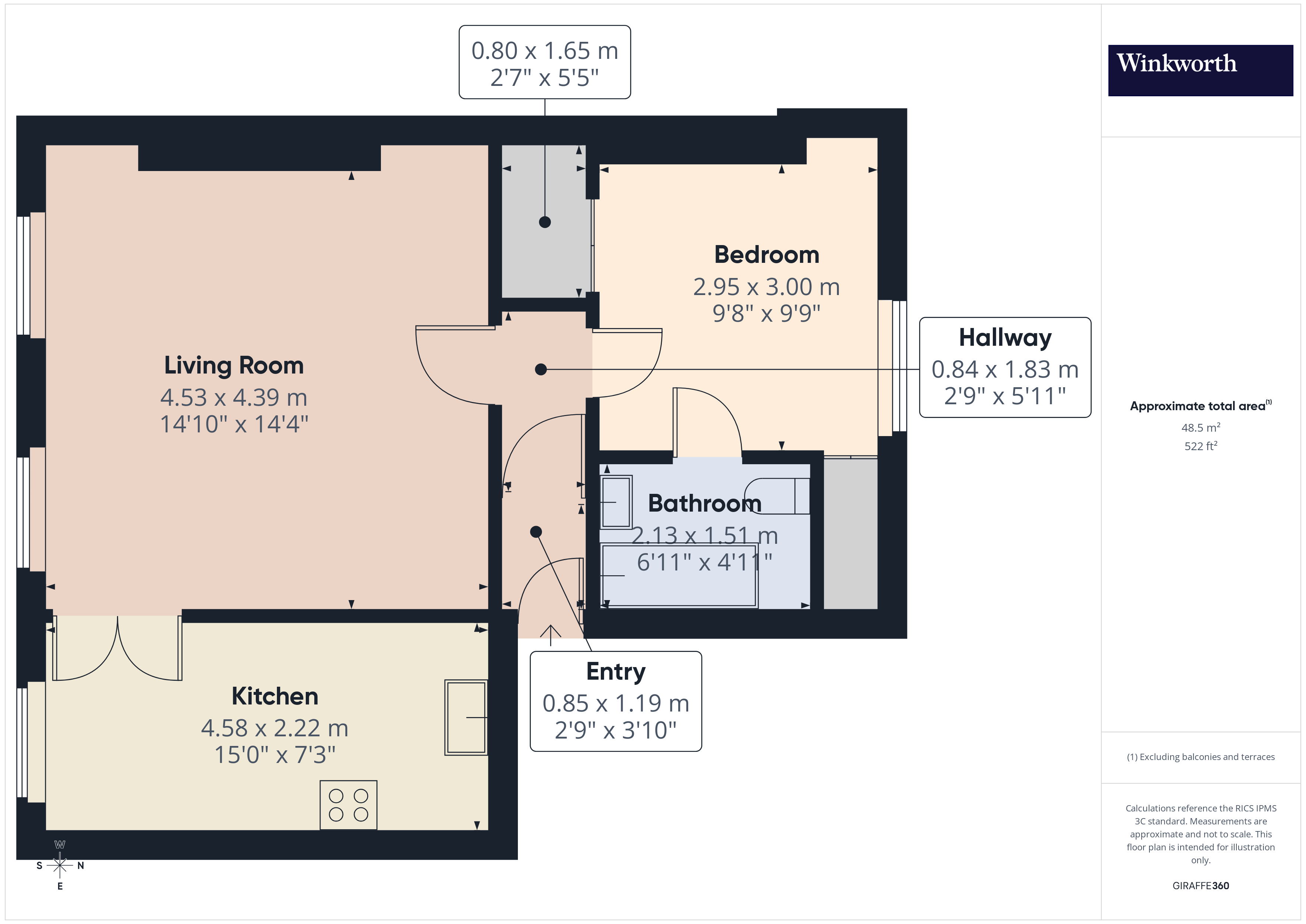 47, Albion Terrace, Reading floorplan