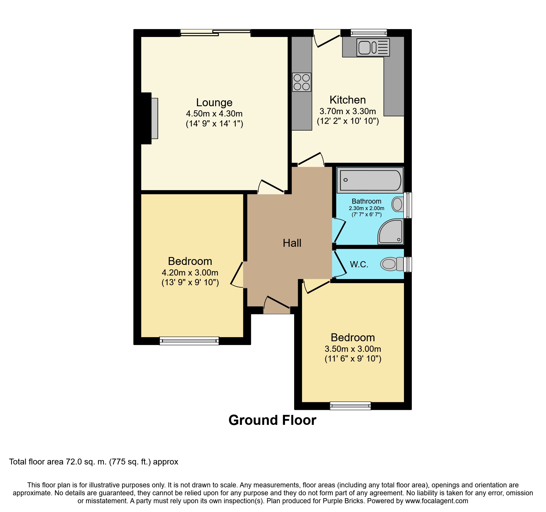 2 Bedrooms Semi-detached bungalow for sale in Mead Way, Coulsdon CR5