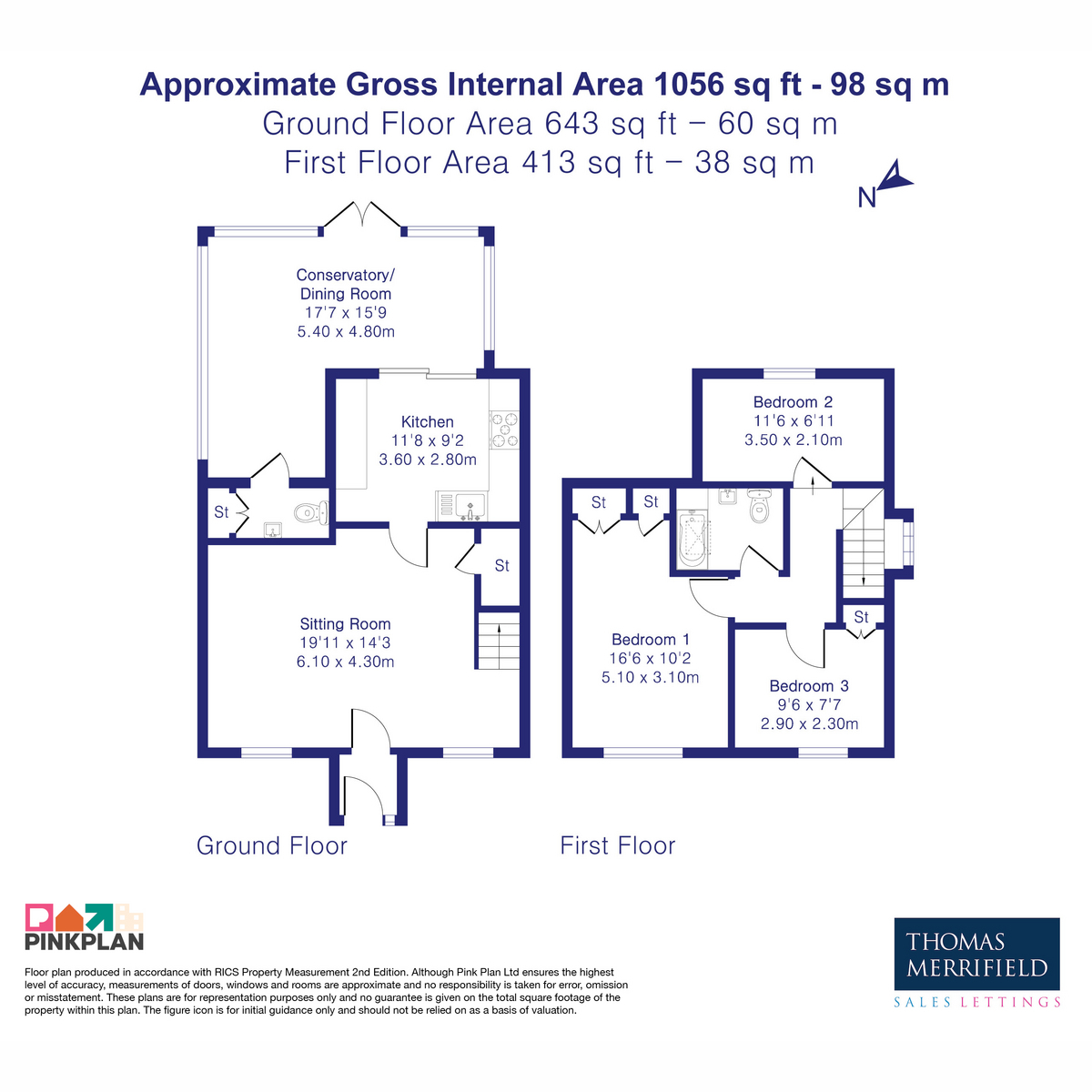 29, Flatford Place, Kidlington floorplan