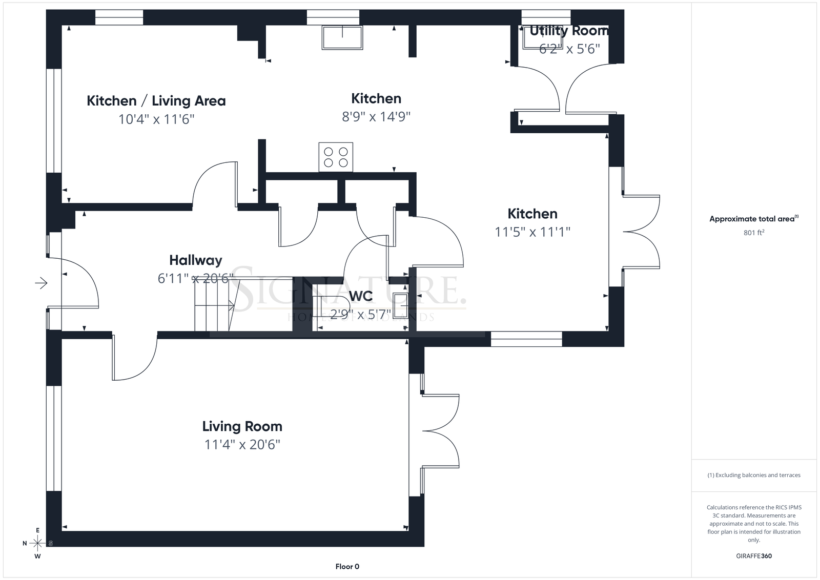 10, Wade Close, Leicestershire floorplan