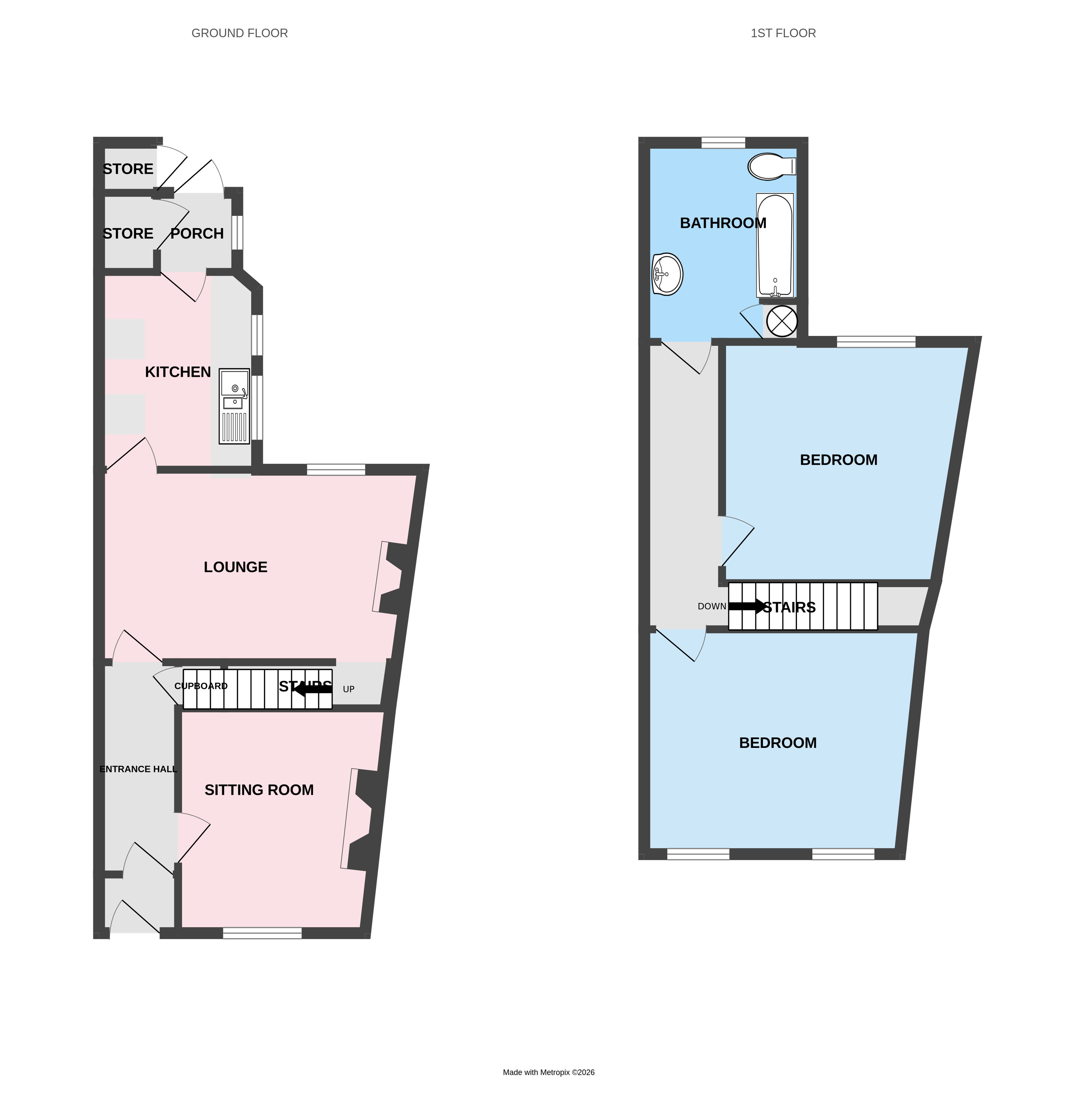 122, High Street, Telford floorplan