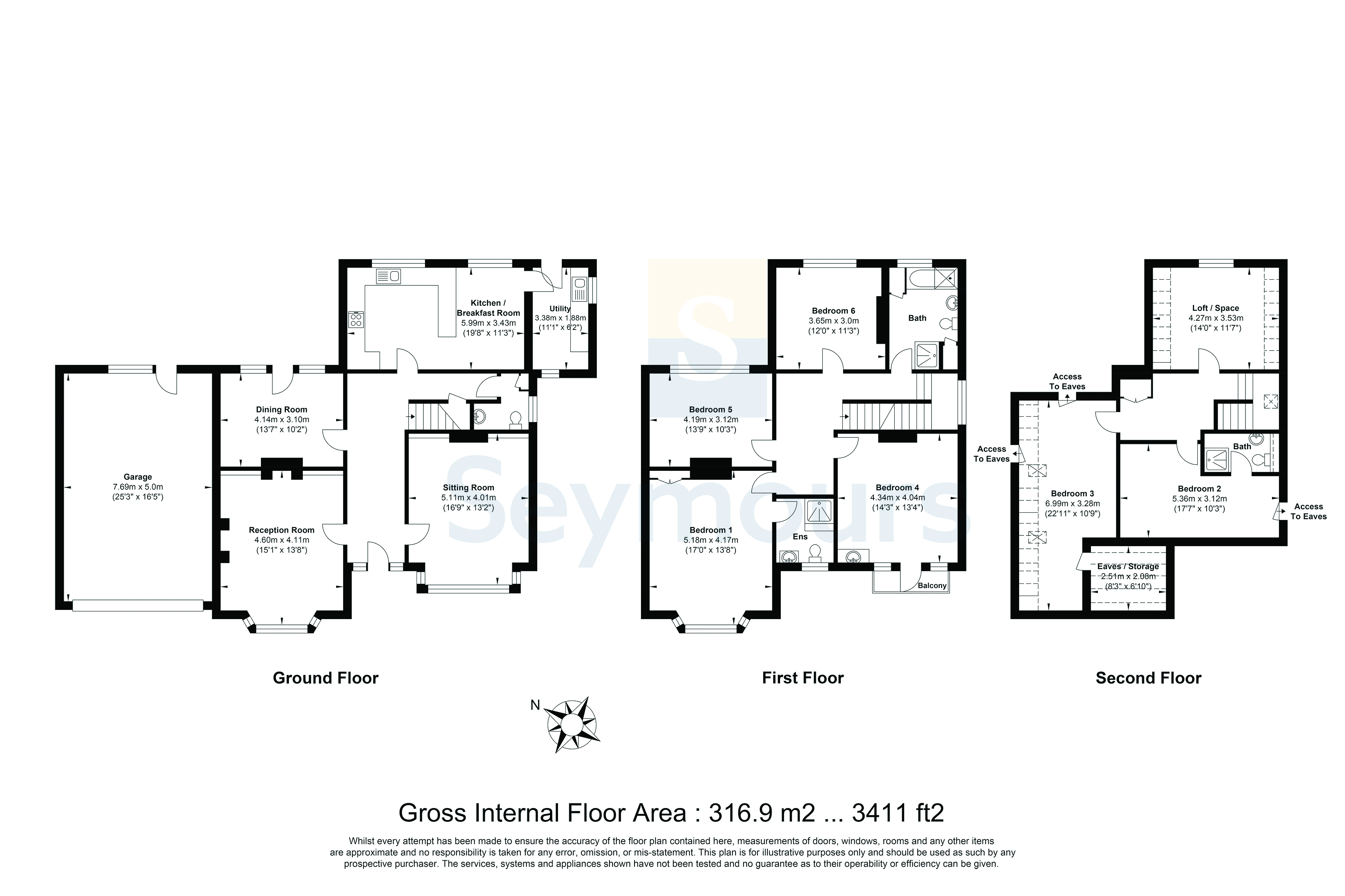 Hillcroft,, West Hill Road, Woking floorplan
