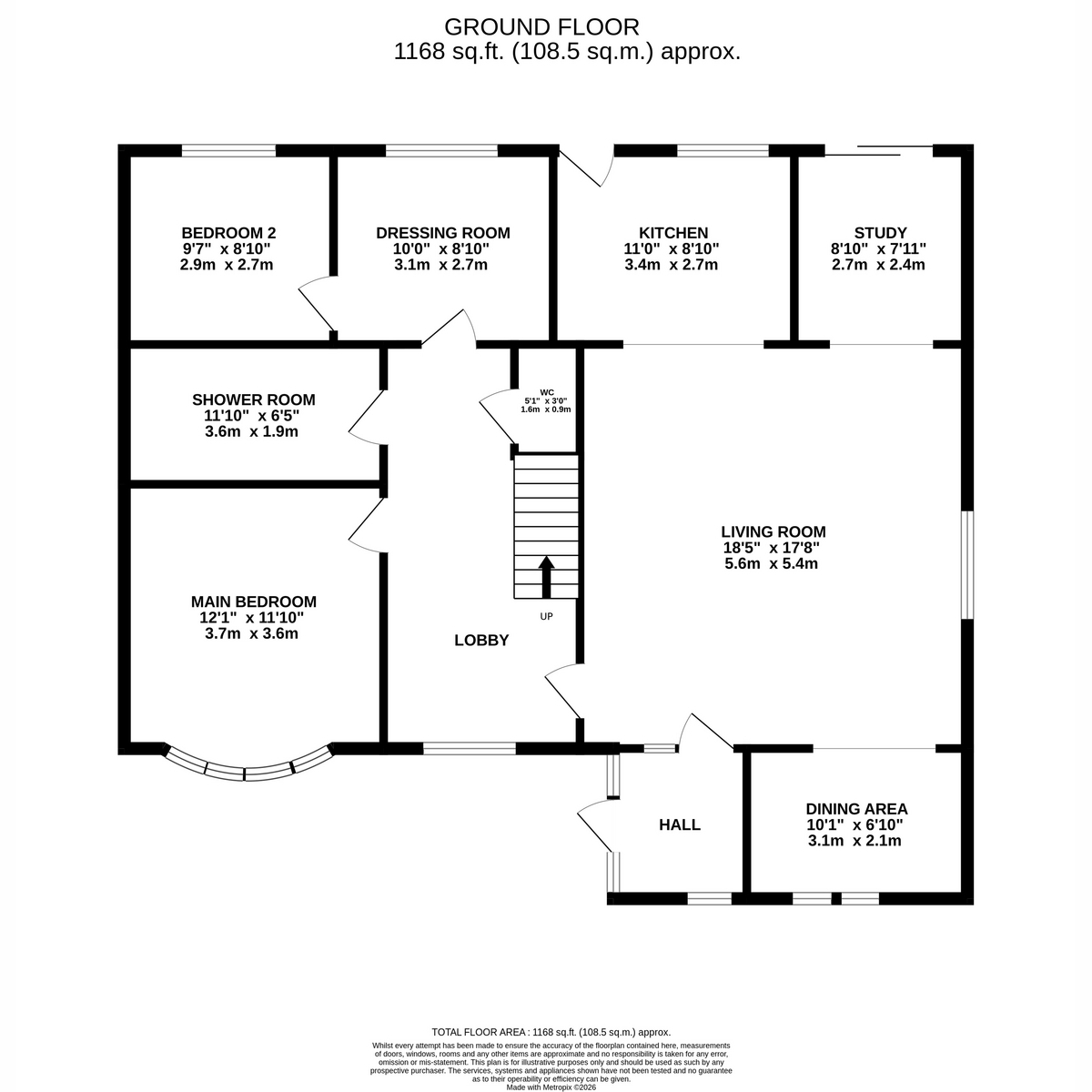 Willow Bank Cottage, Sea Road, East Sussex floorplan