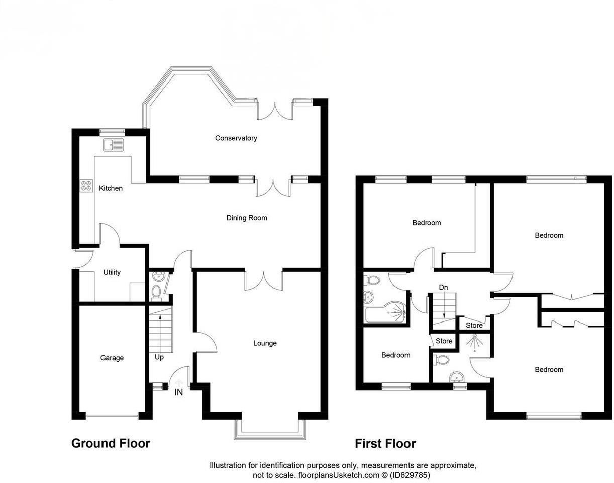 19, Portreath Court, Darlington floorplan