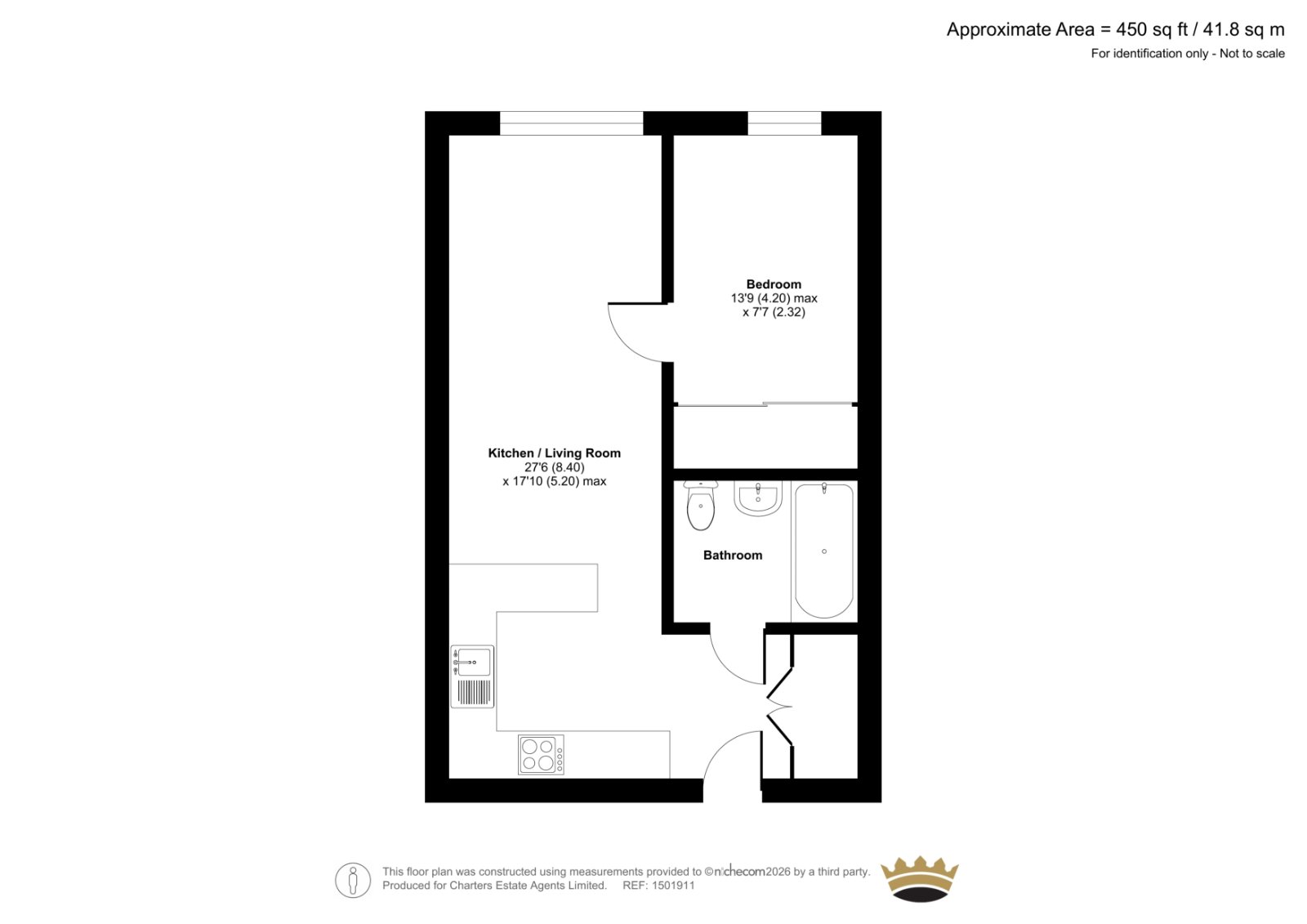 Apartment 19, 37, Edward Street, East Sussex floorplan