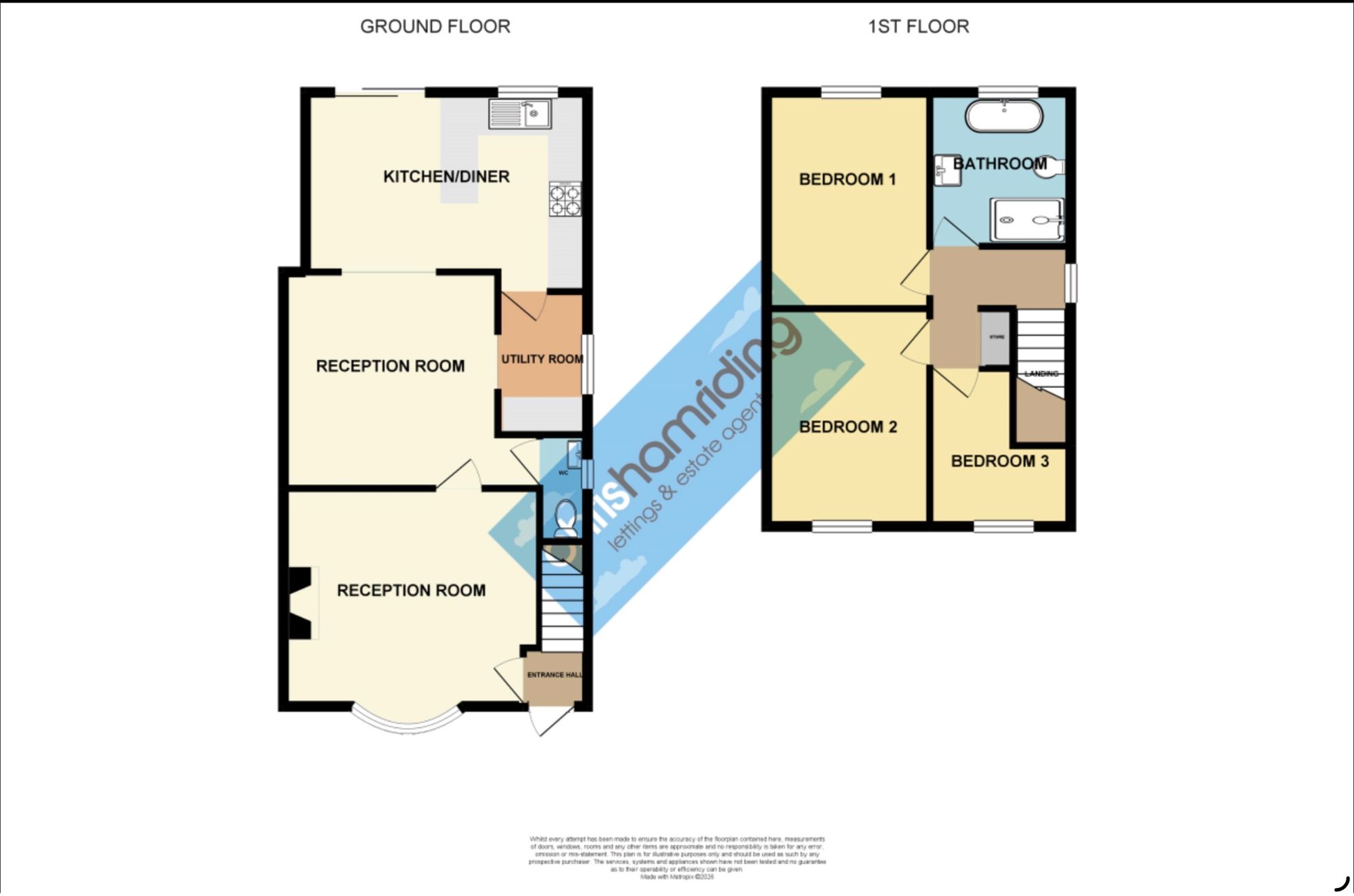35, Colley Lane, Sandbach, CW11 floorplan
