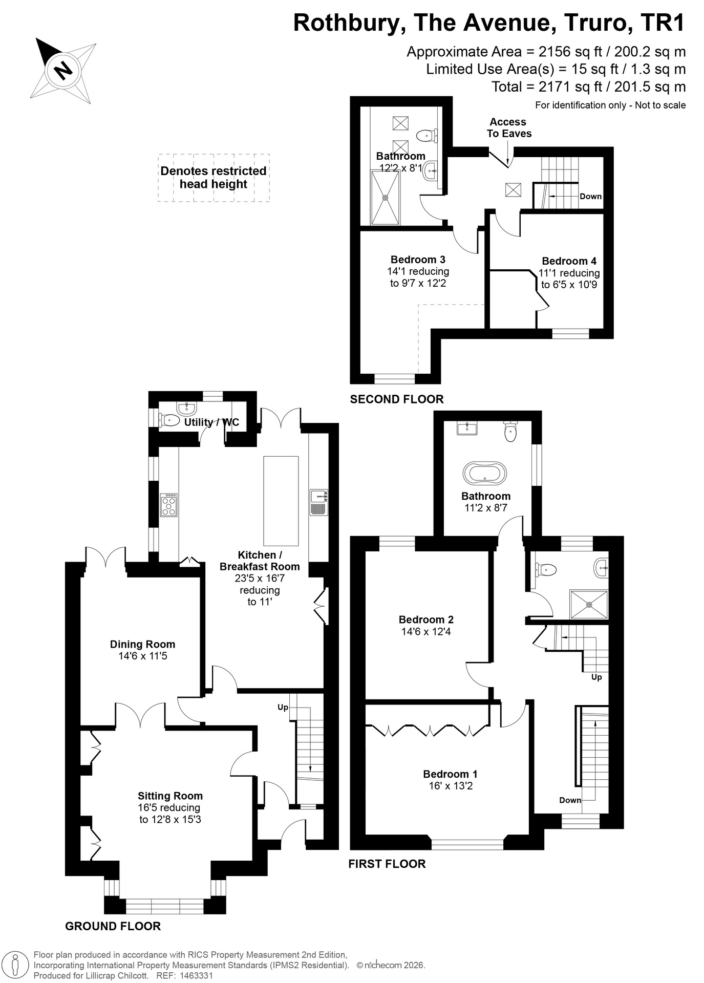 Rothbury, Truro floorplan