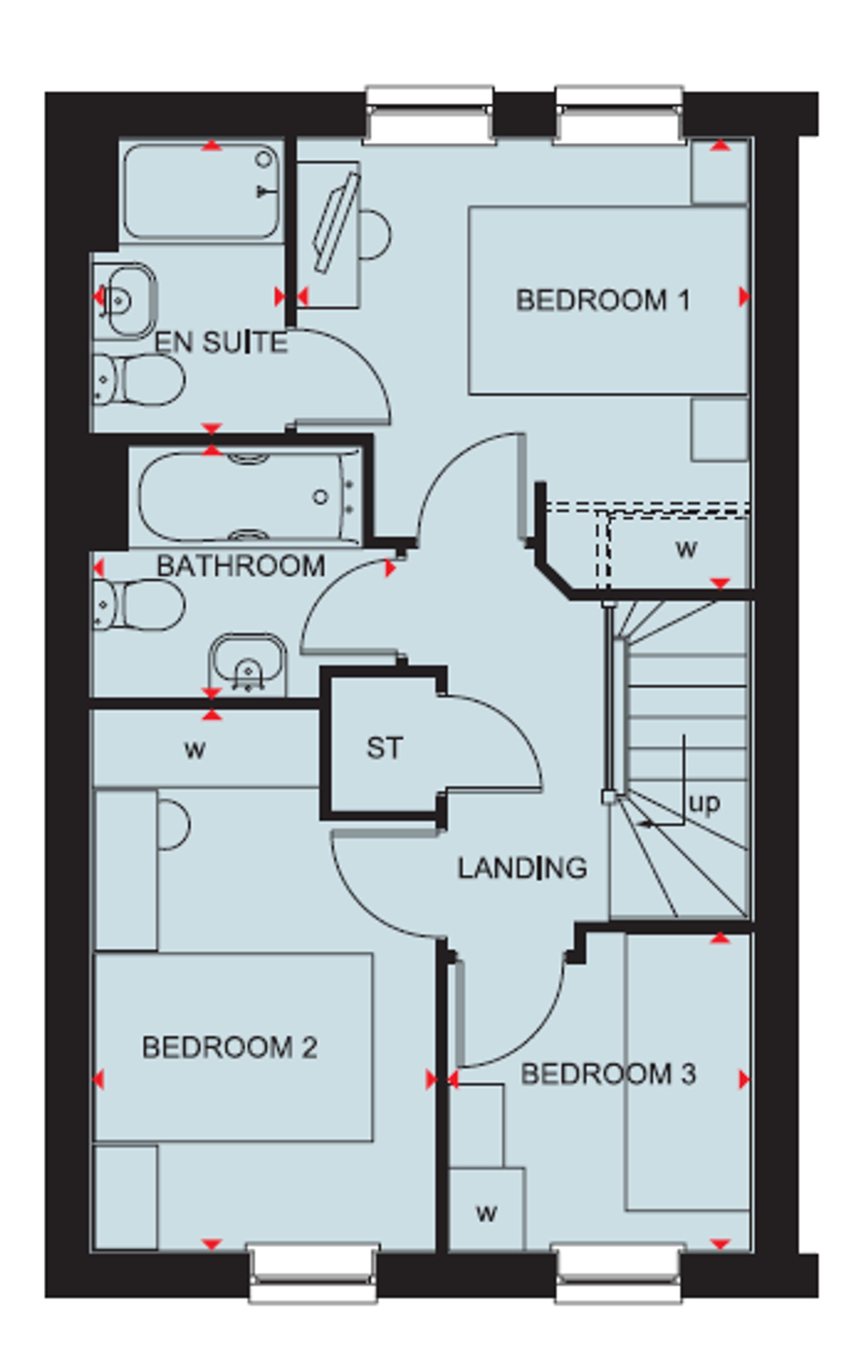 The Archford, Hughes Meadow, Telford floorplan