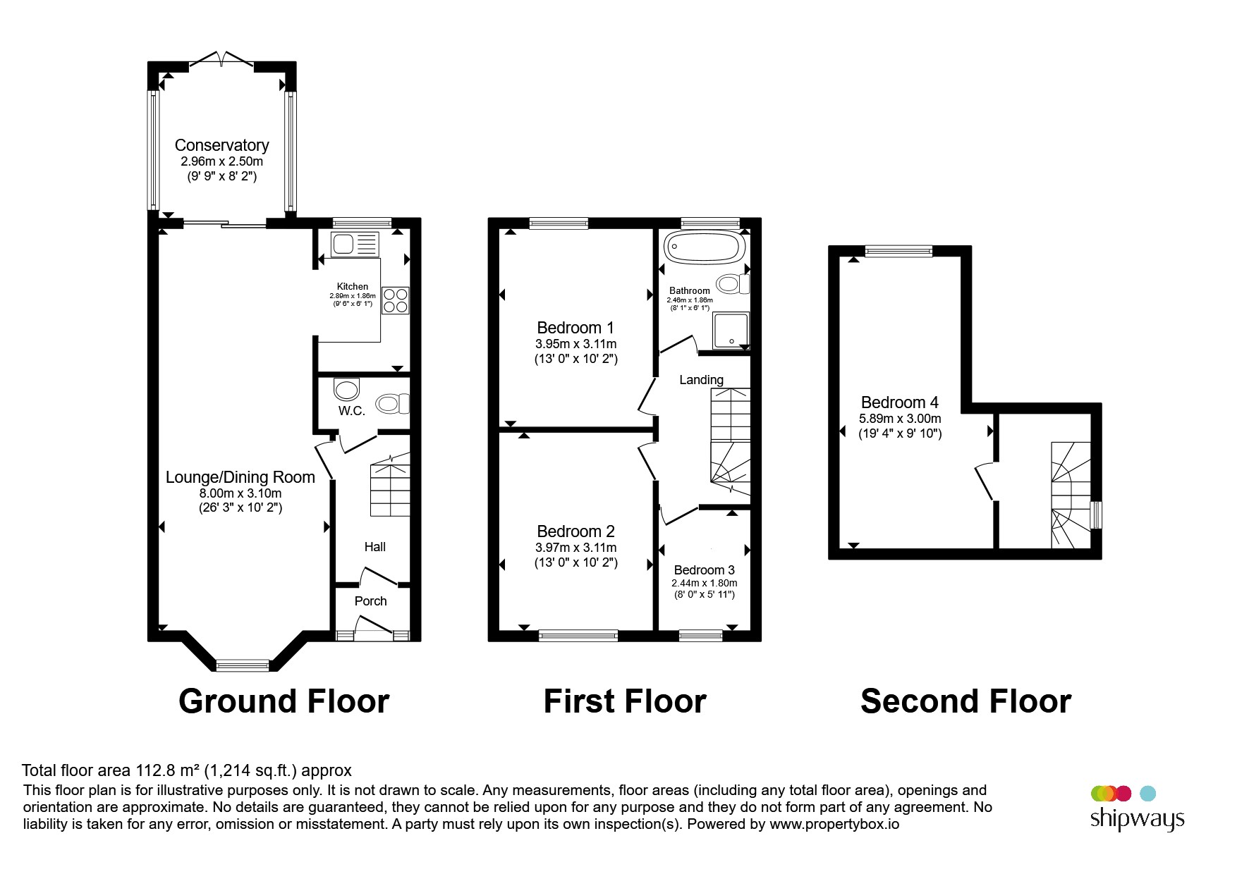 14, Highland Road, Birmingham floorplan
