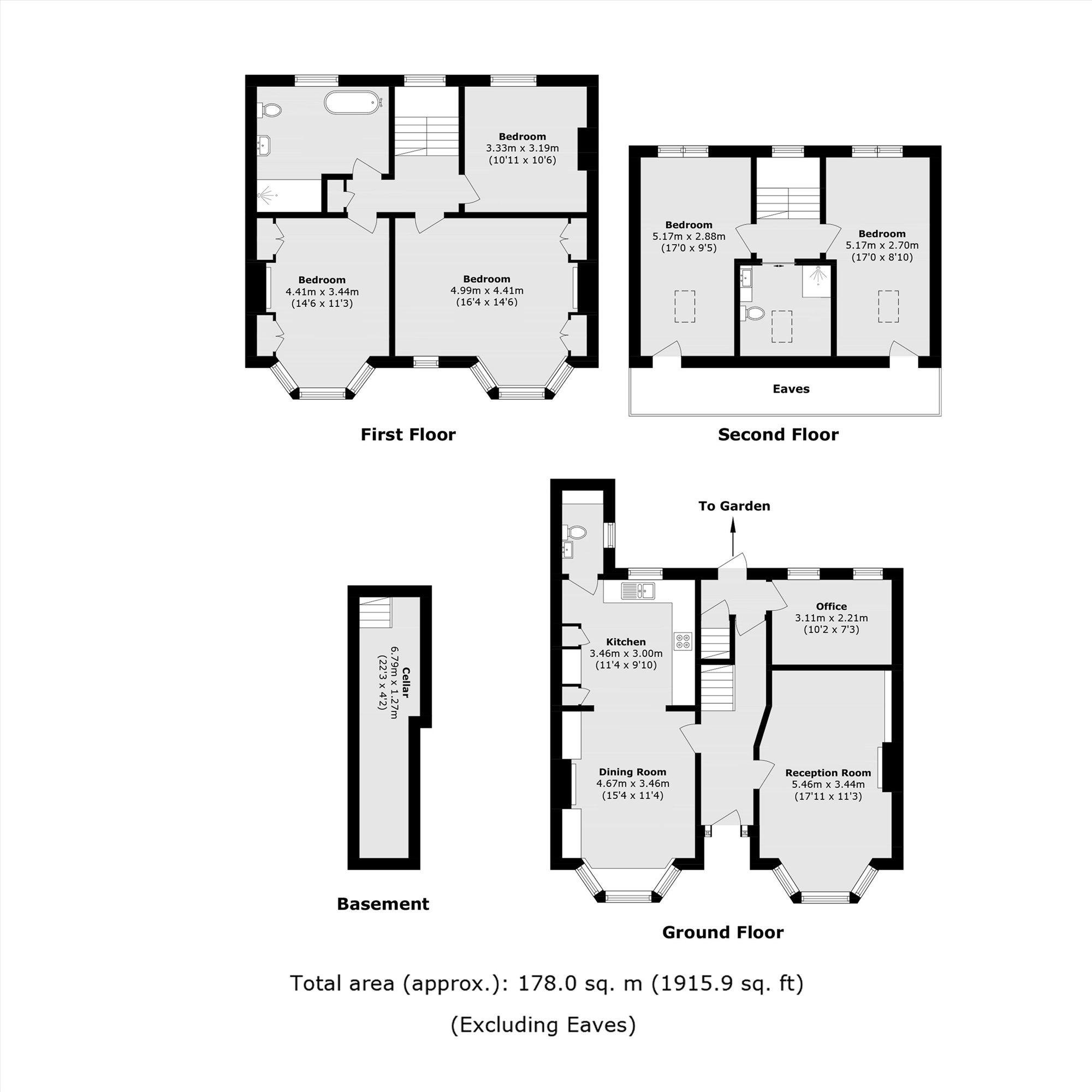 4, Minard Road, London floorplan
