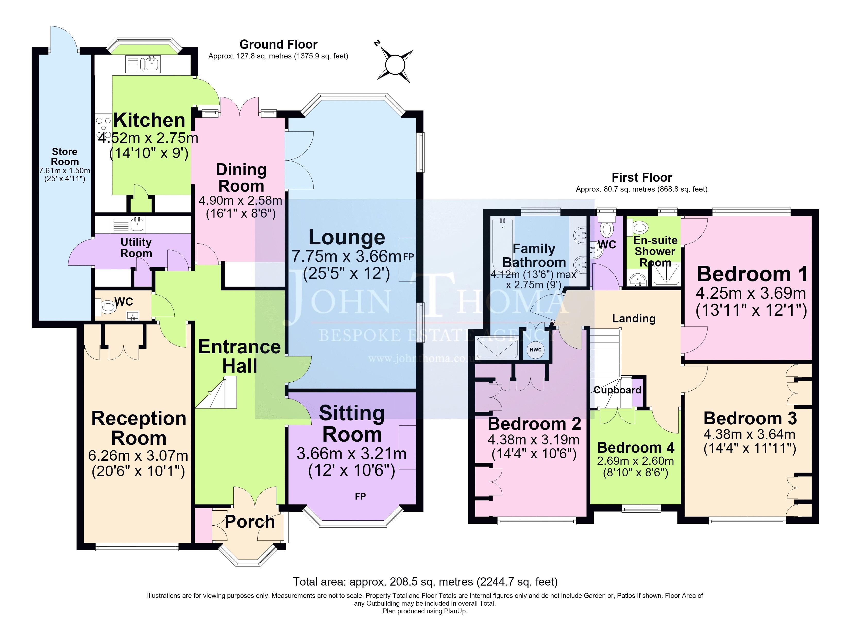 12, Grange Crescent, Chigwell floorplan