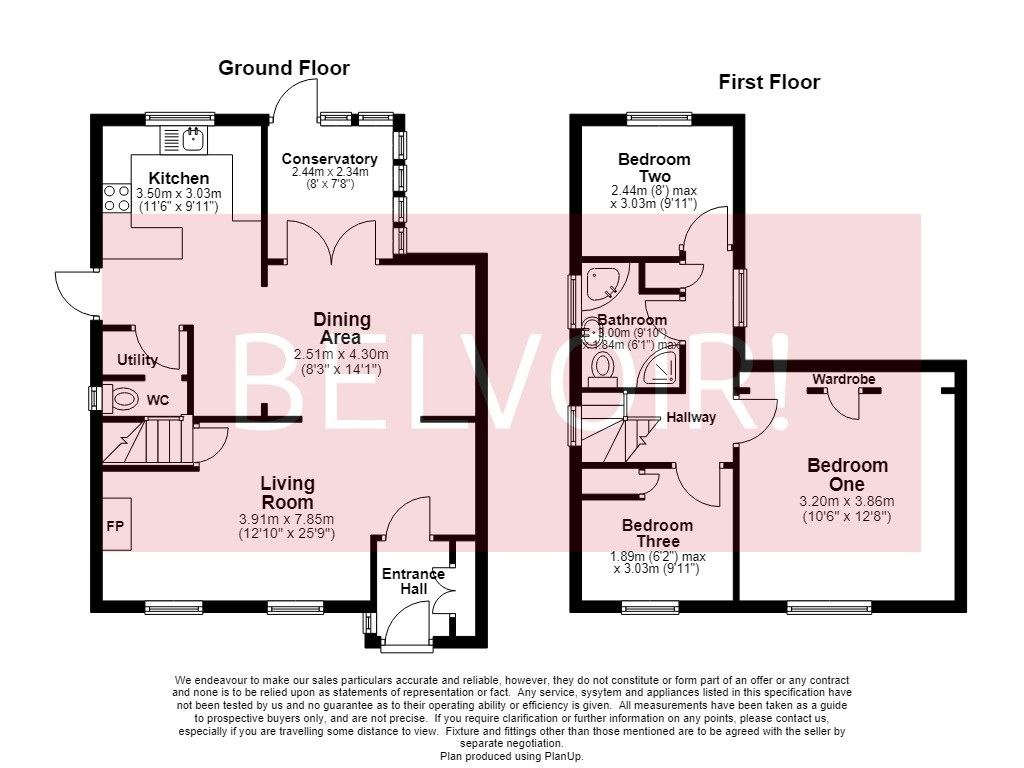 19, Arnhill Road, Gretton floorplan