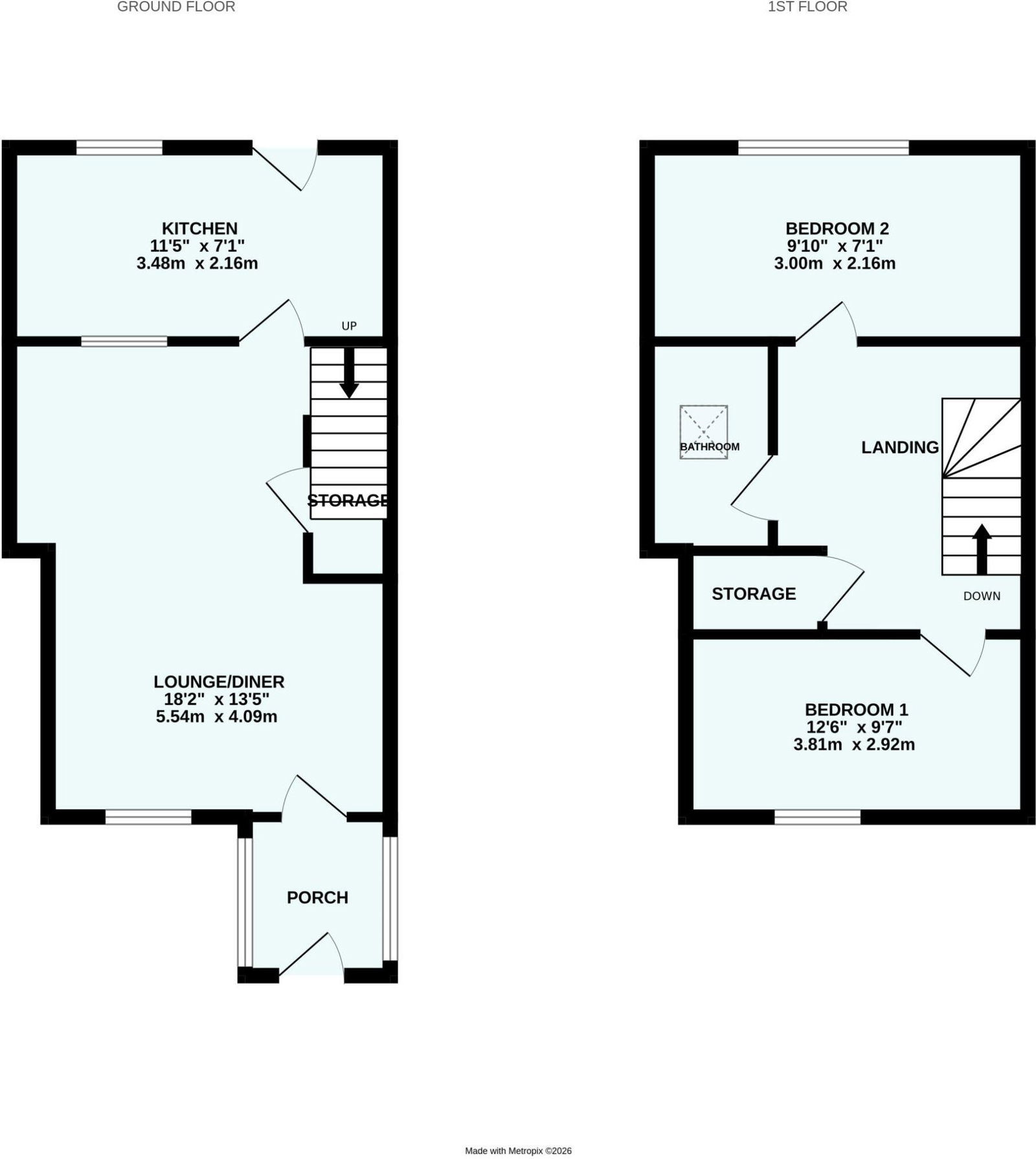 83, Babbacombe Downs Road, Torquay floorplan
