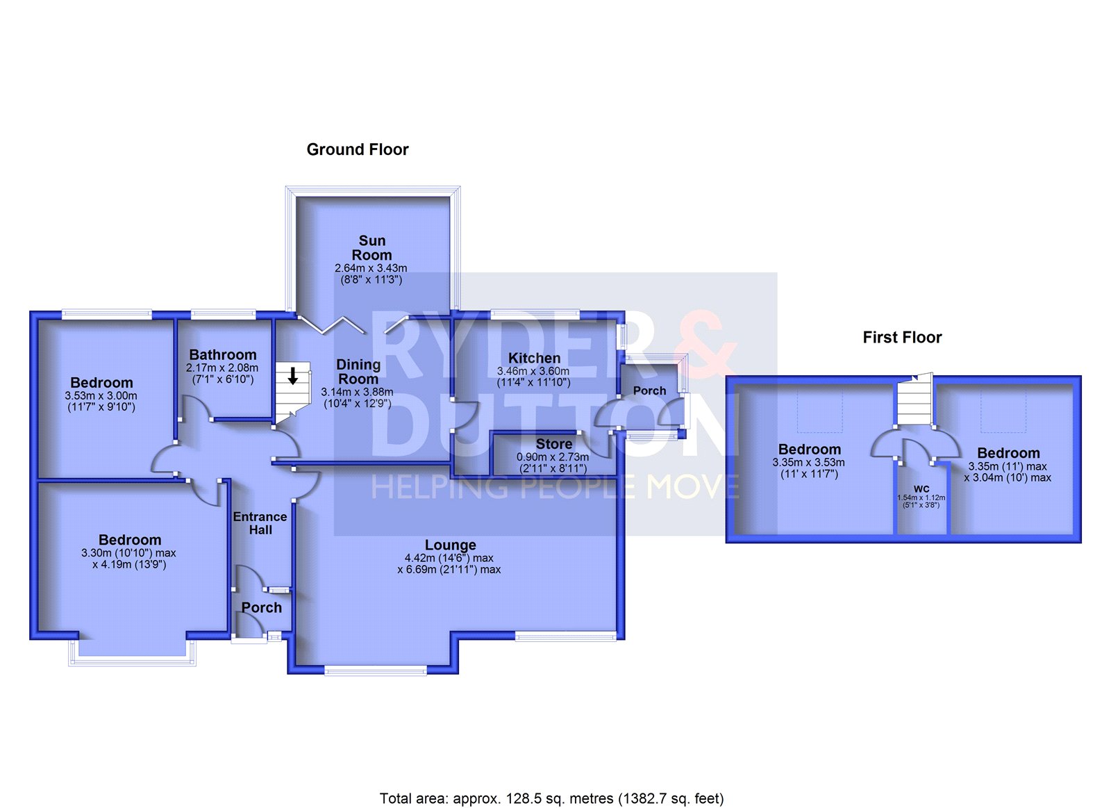22, Langley Avenue, Saddleworth floorplan