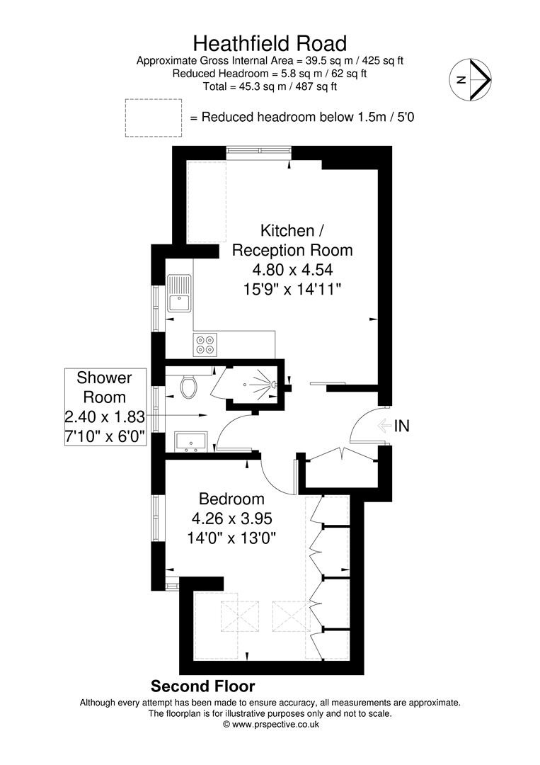 Flat 8, 4, Heathfield Road, Acton floorplan