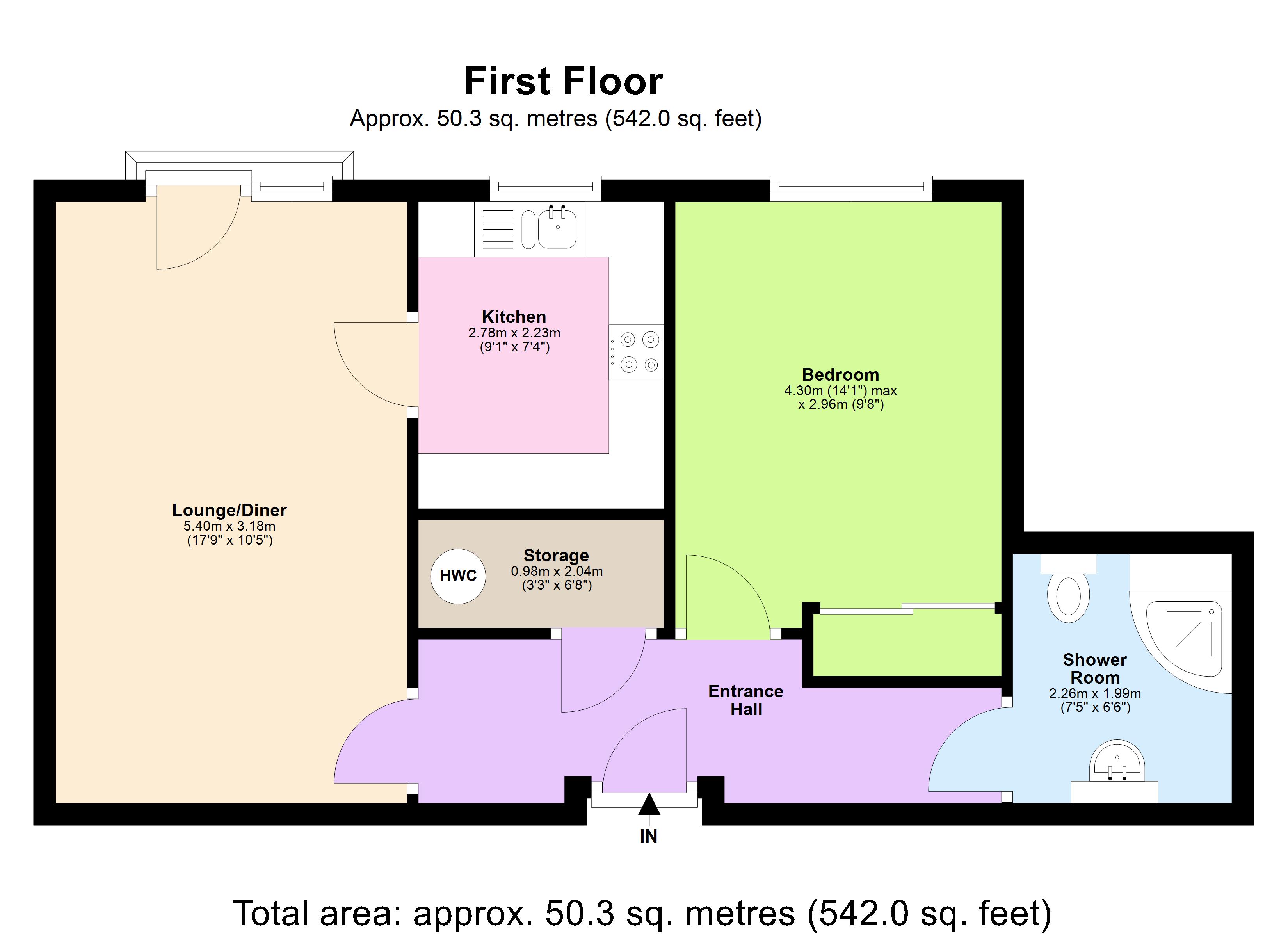 38 Sheldon Lodge,, High Street, Hertfordshire floorplan