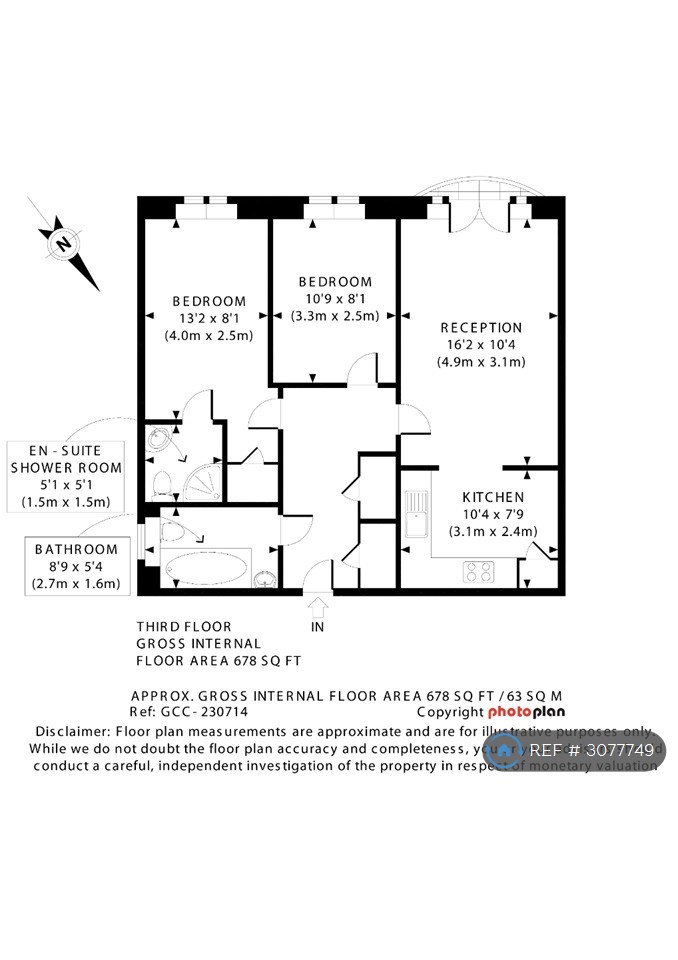 Bow Connection Fairfield Road, London floorplan