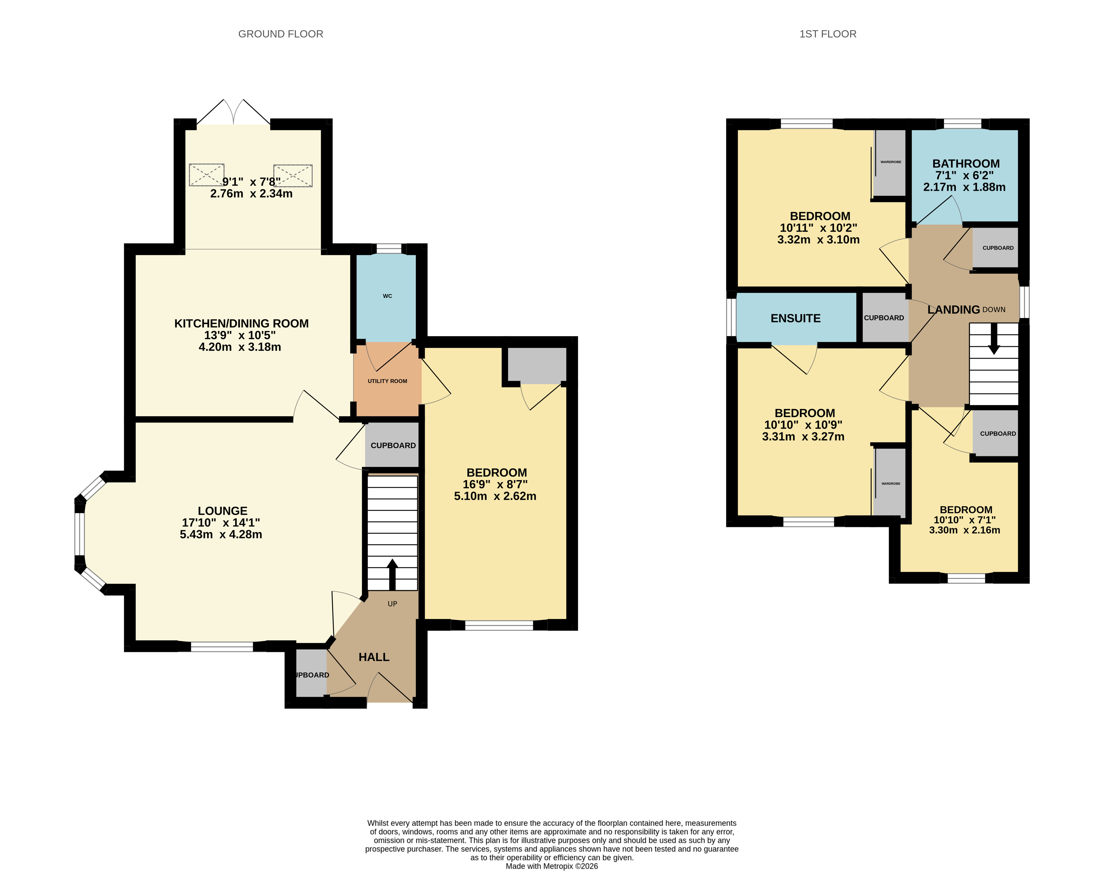 27, Rosemount Grove, Fife floorplan
