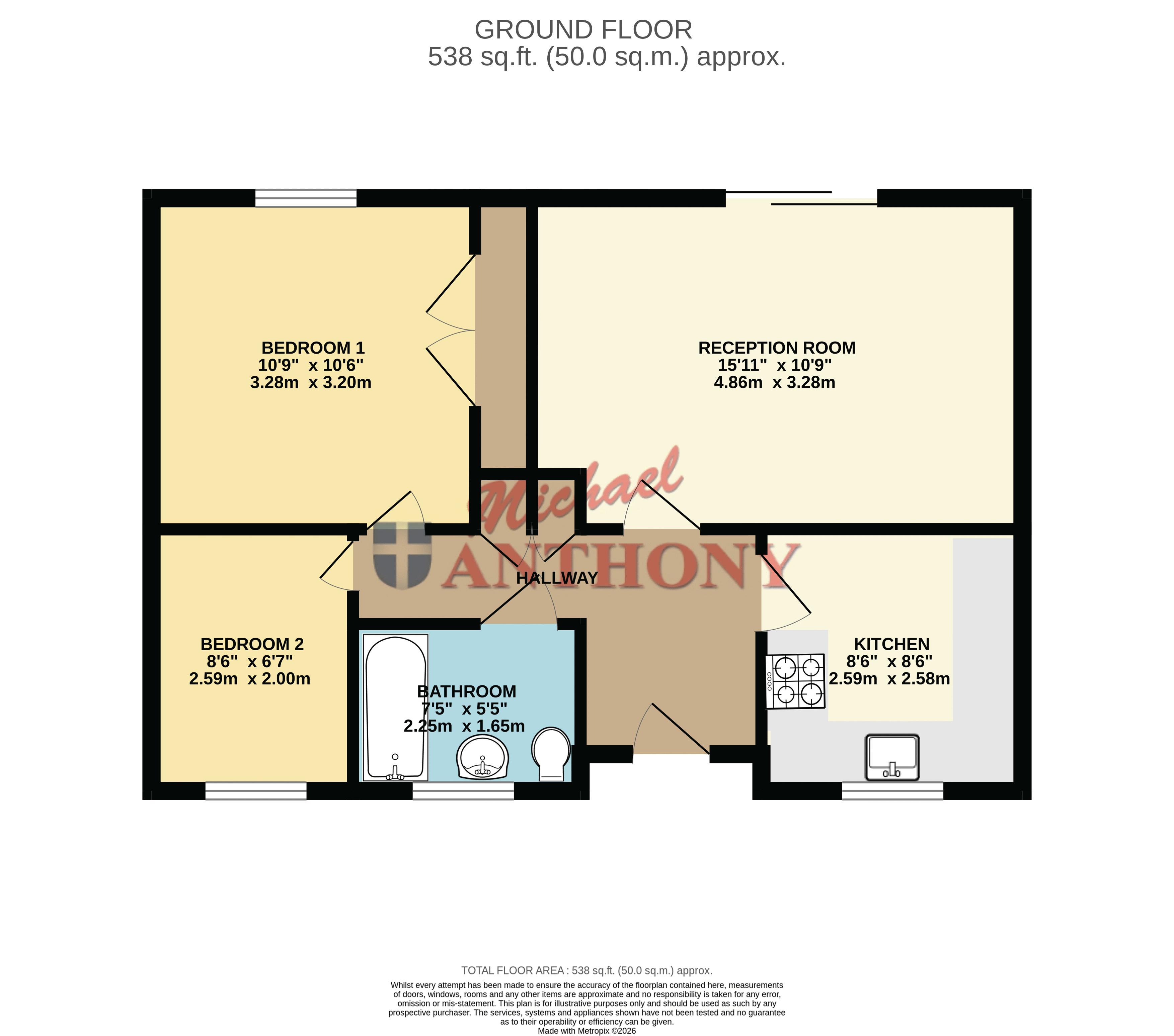 58, Bryony Place, Milton Keynes floorplan