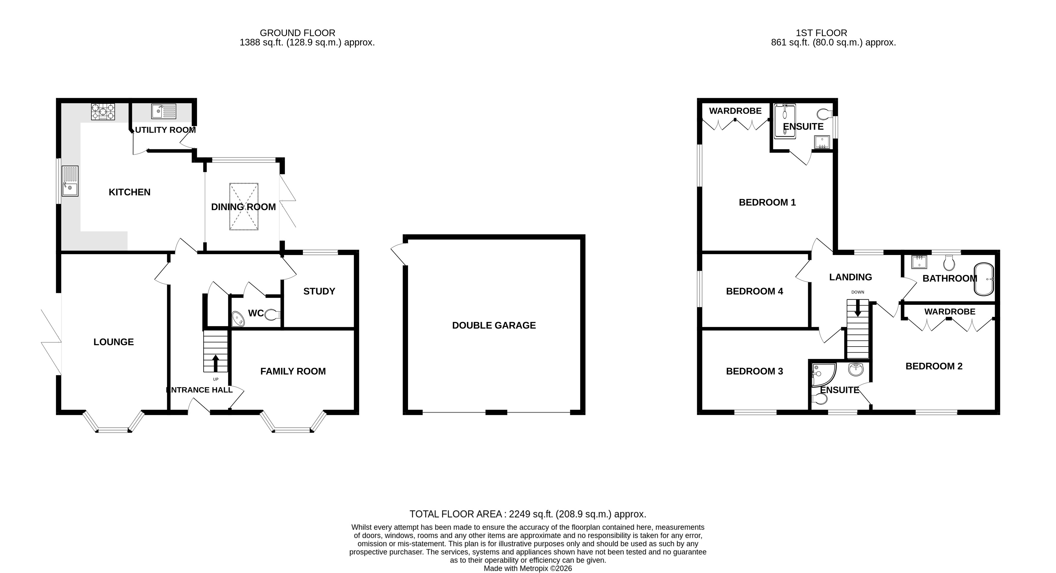 2, Salis Close, Colchester floorplan
