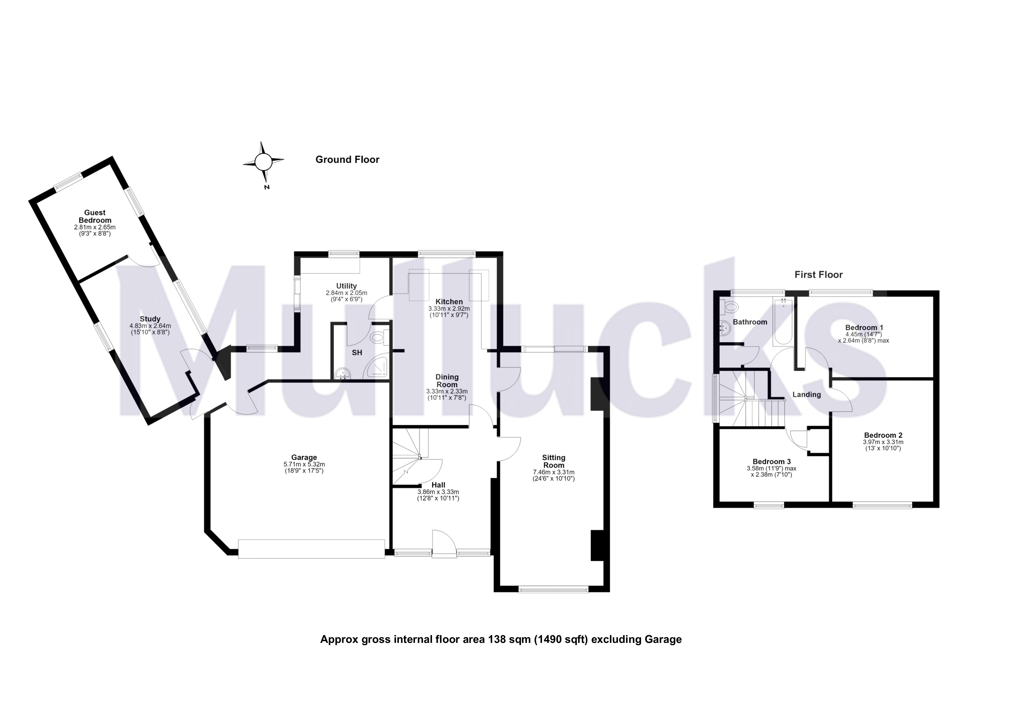 52, Beeches Close, Essex floorplan