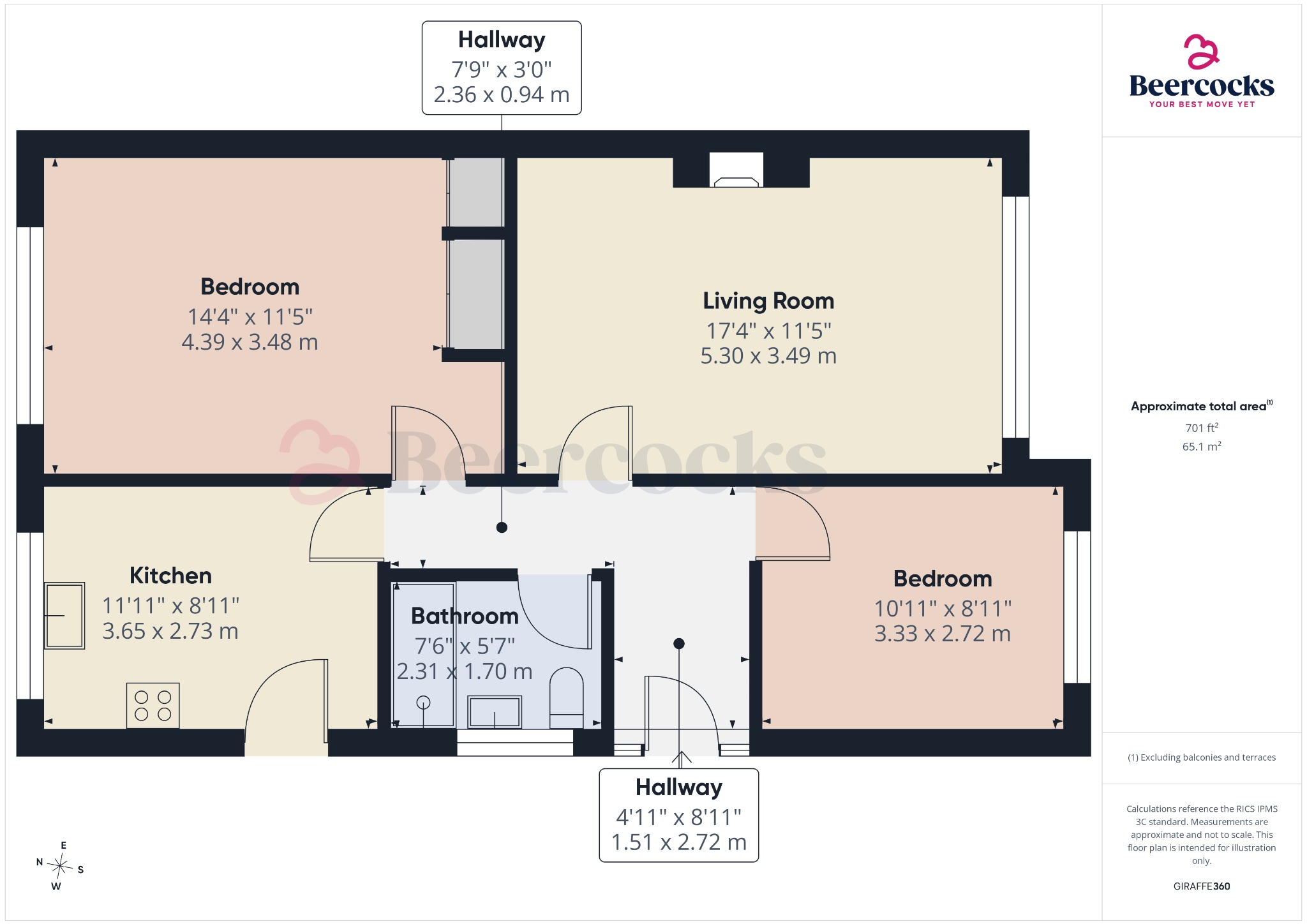 4 St Katherines Road, South Cave, East Riding of Yorkshire floorplan
