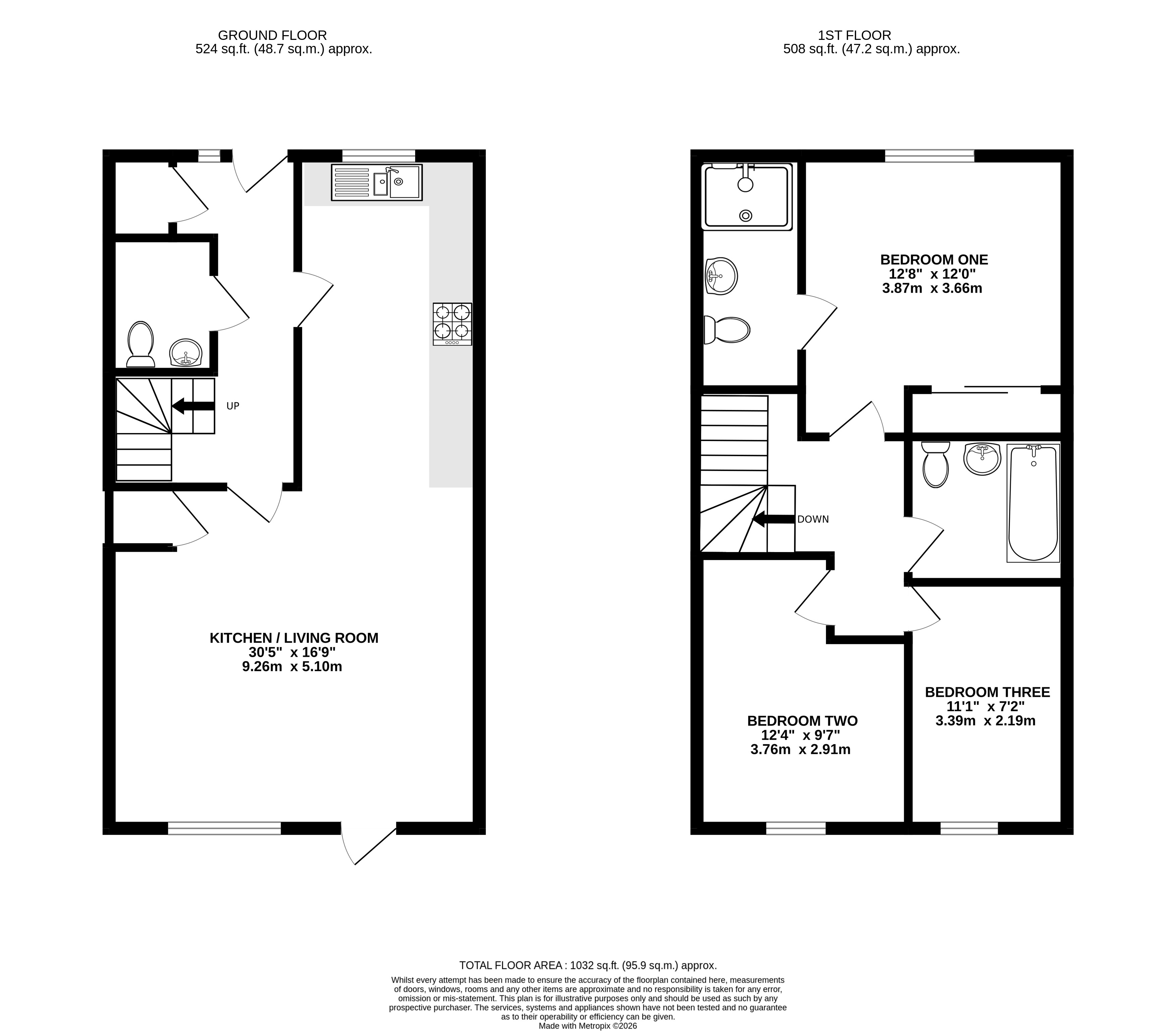 9, Leah Manning Close, Cambridge floorplan