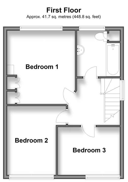 Crossways, Canterbury floorplan