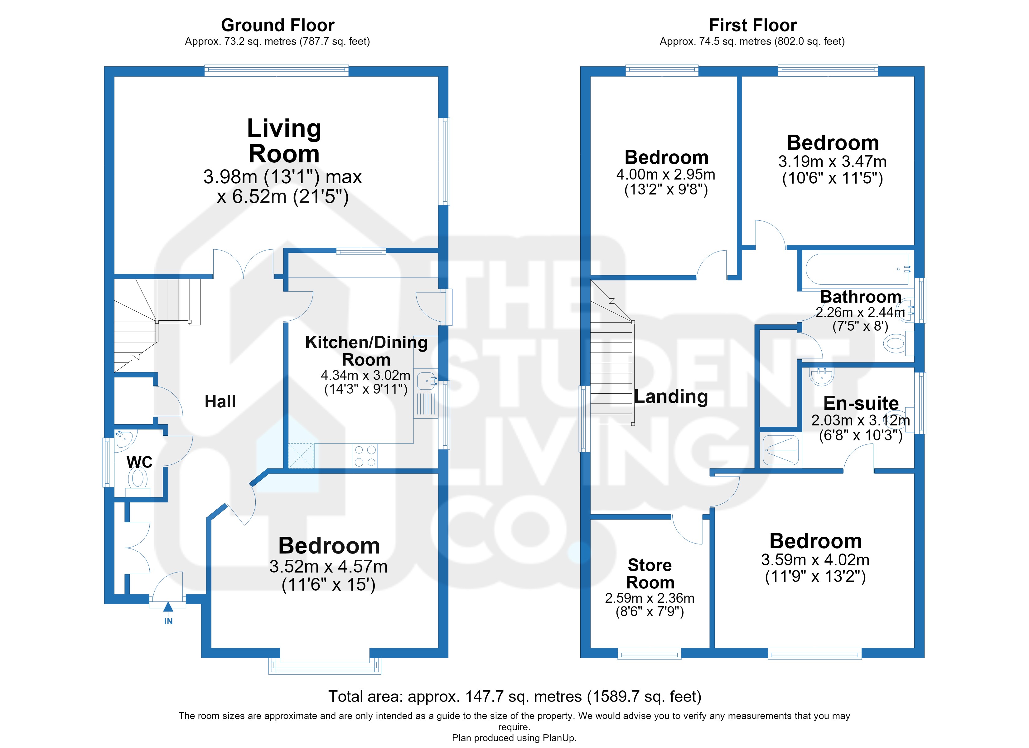 46, Wollaton Road, Nottingham floorplan