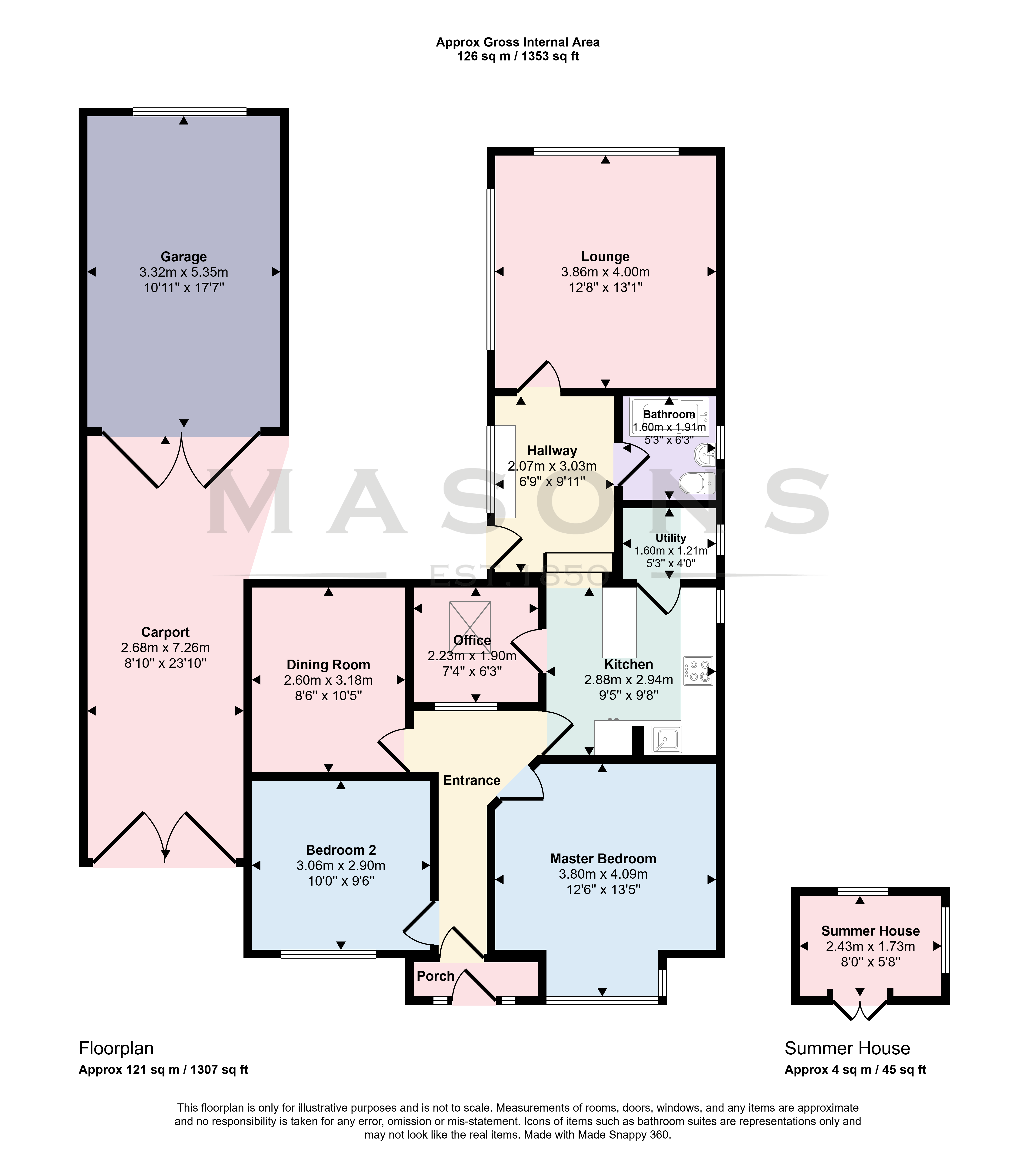 13, Victoria Road, Louth floorplan