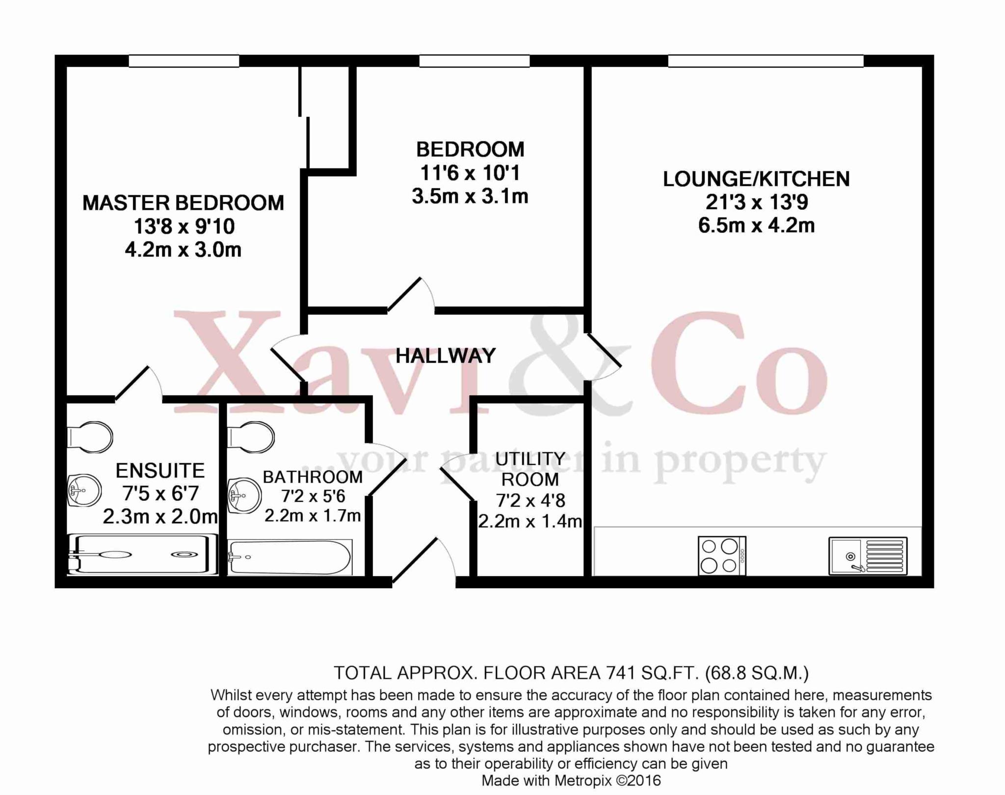 2 Bedrooms Flat to rent in Baltic Avenue, Brentford TW8